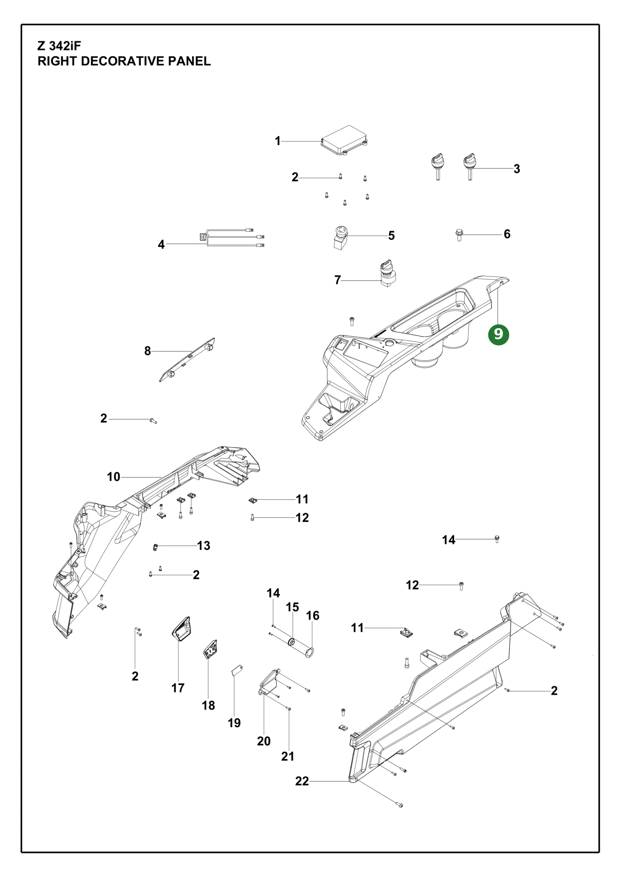 Position im Ersatzteilkatalog