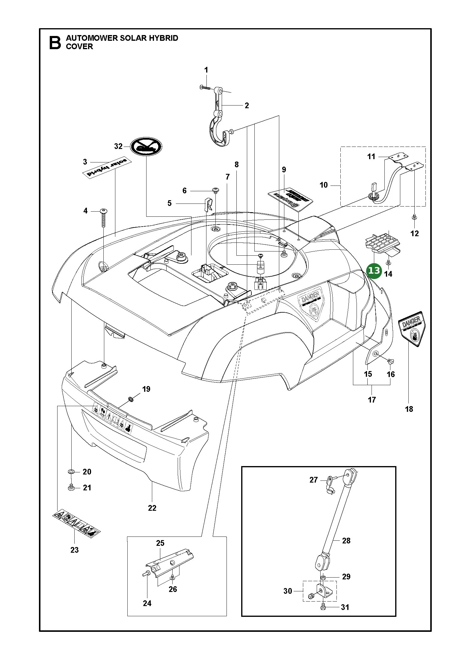 Position im Ersatzteilkatalog