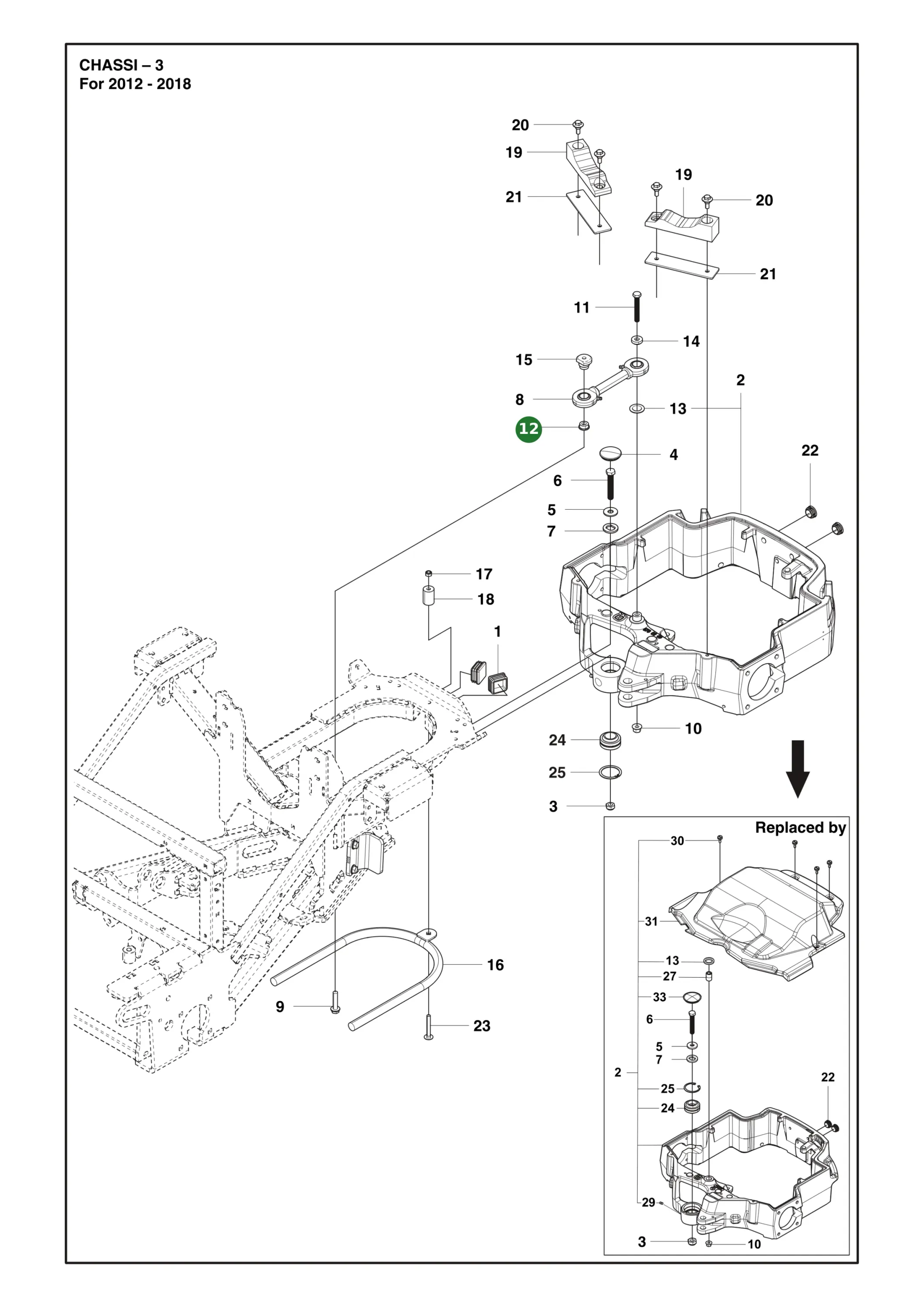 Position im Ersatzteilkatalog