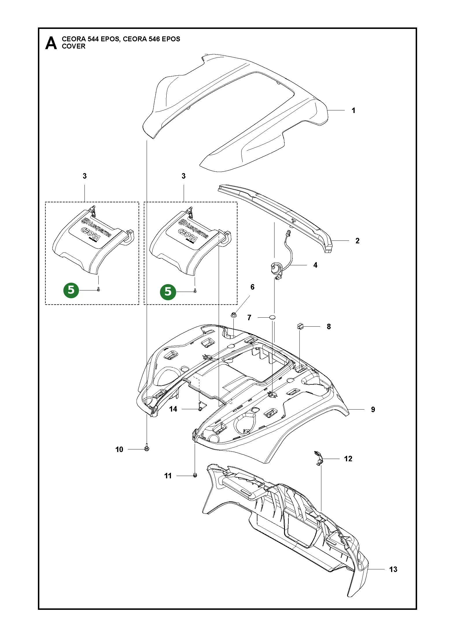 Position im Ersatzteilkatalog