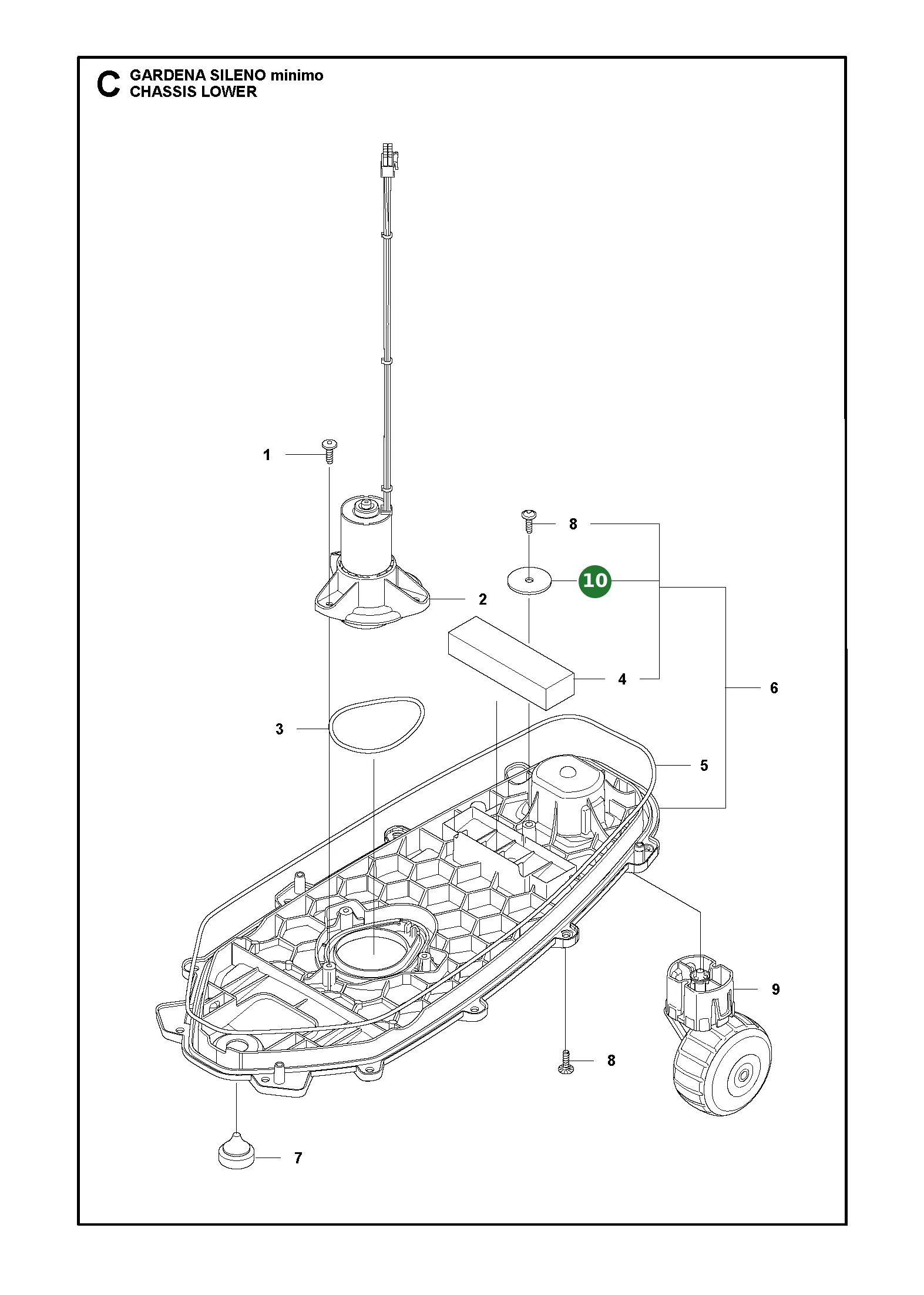 Position im Ersatzteilkatalog