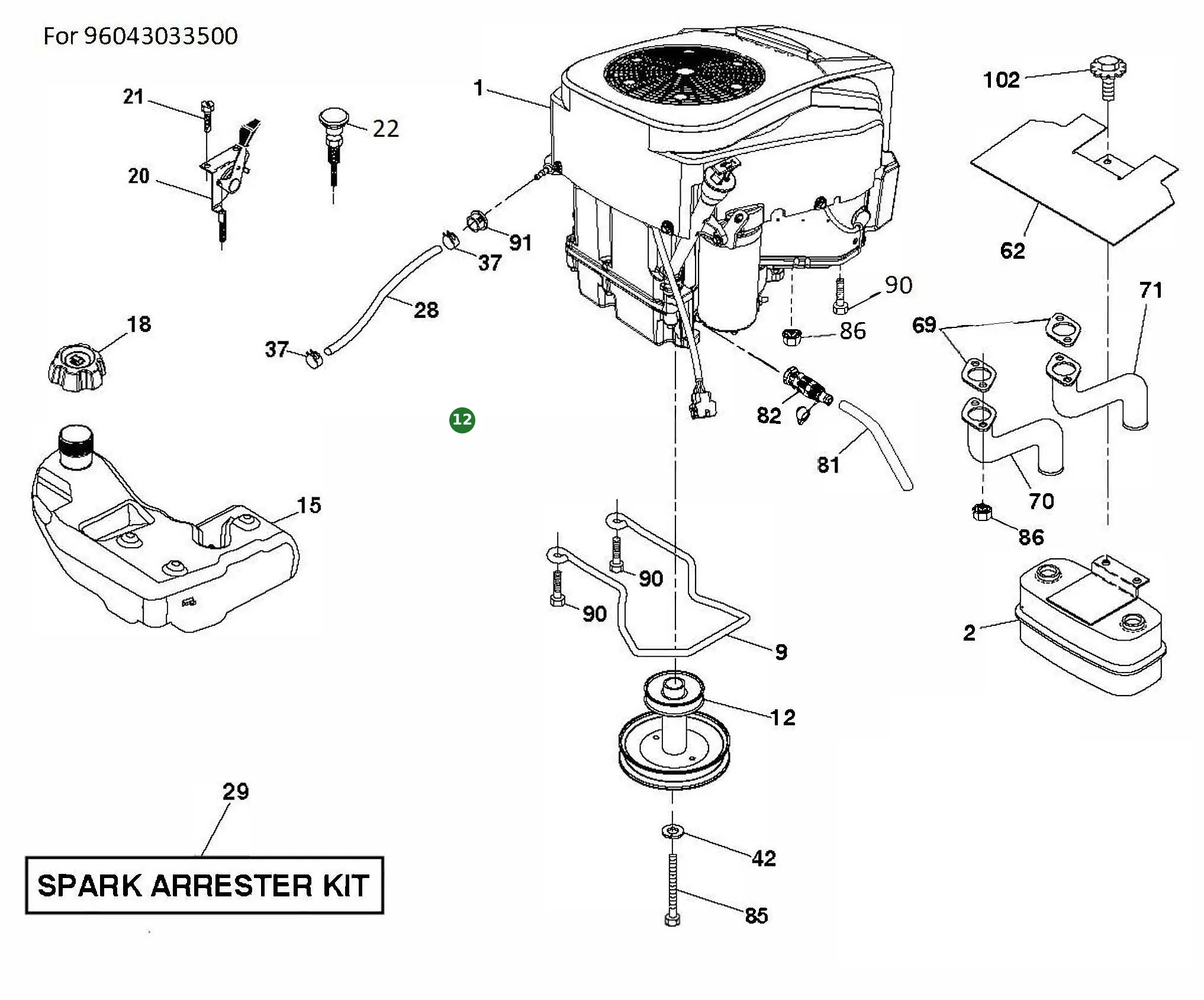 Position im Ersatzteilkatalog