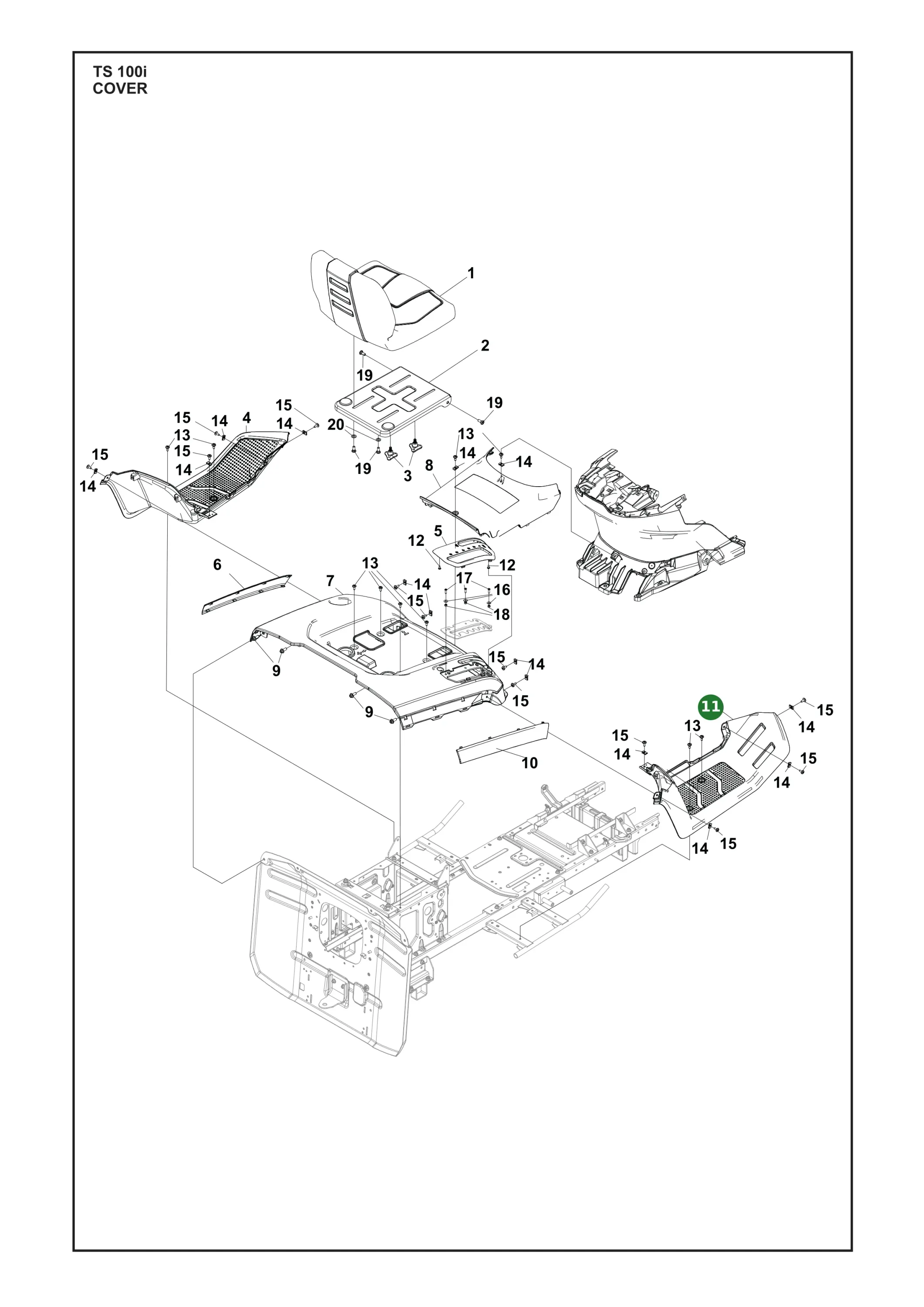 Position im Ersatzteilkatalog