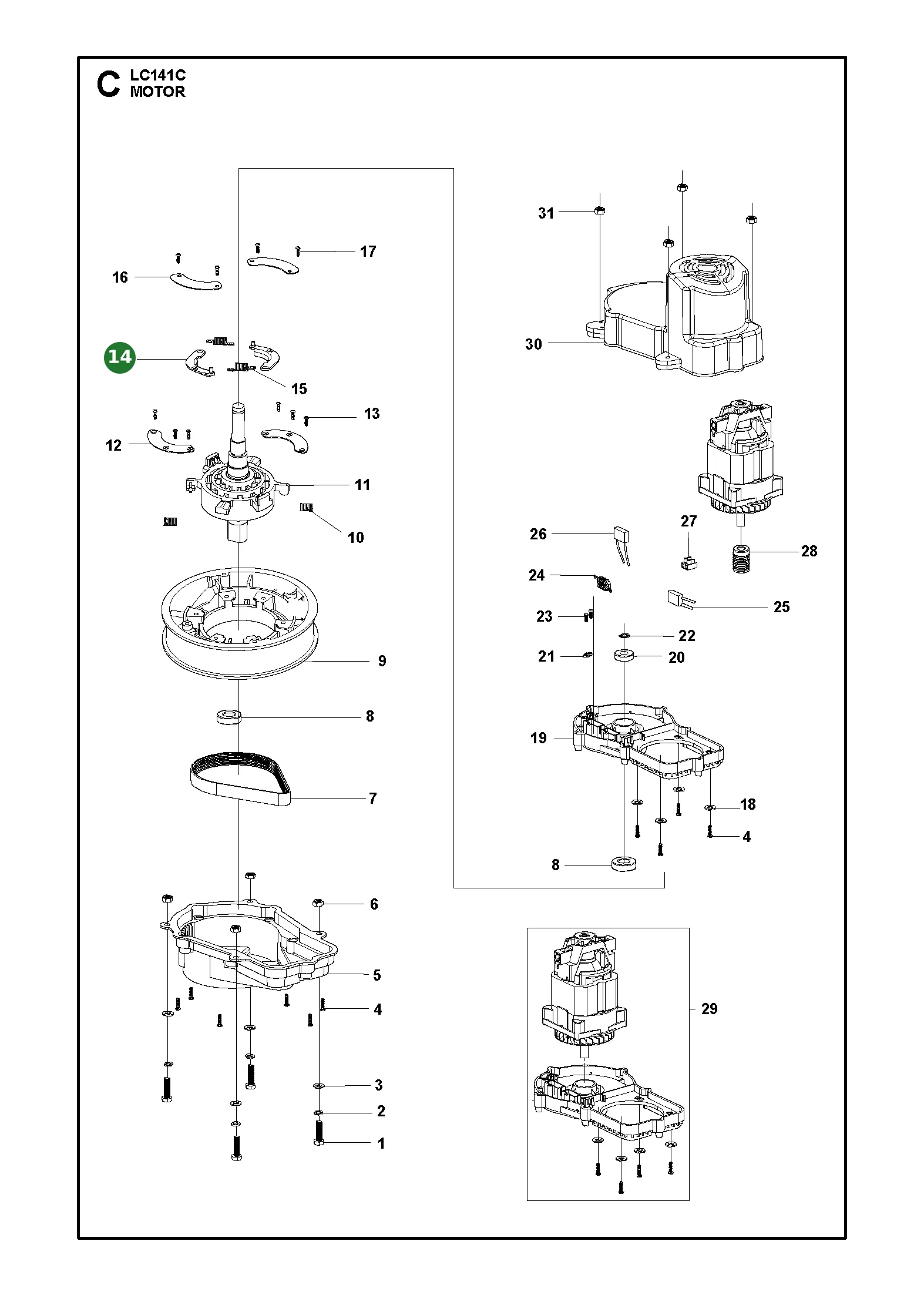 Position im Ersatzteilkatalog