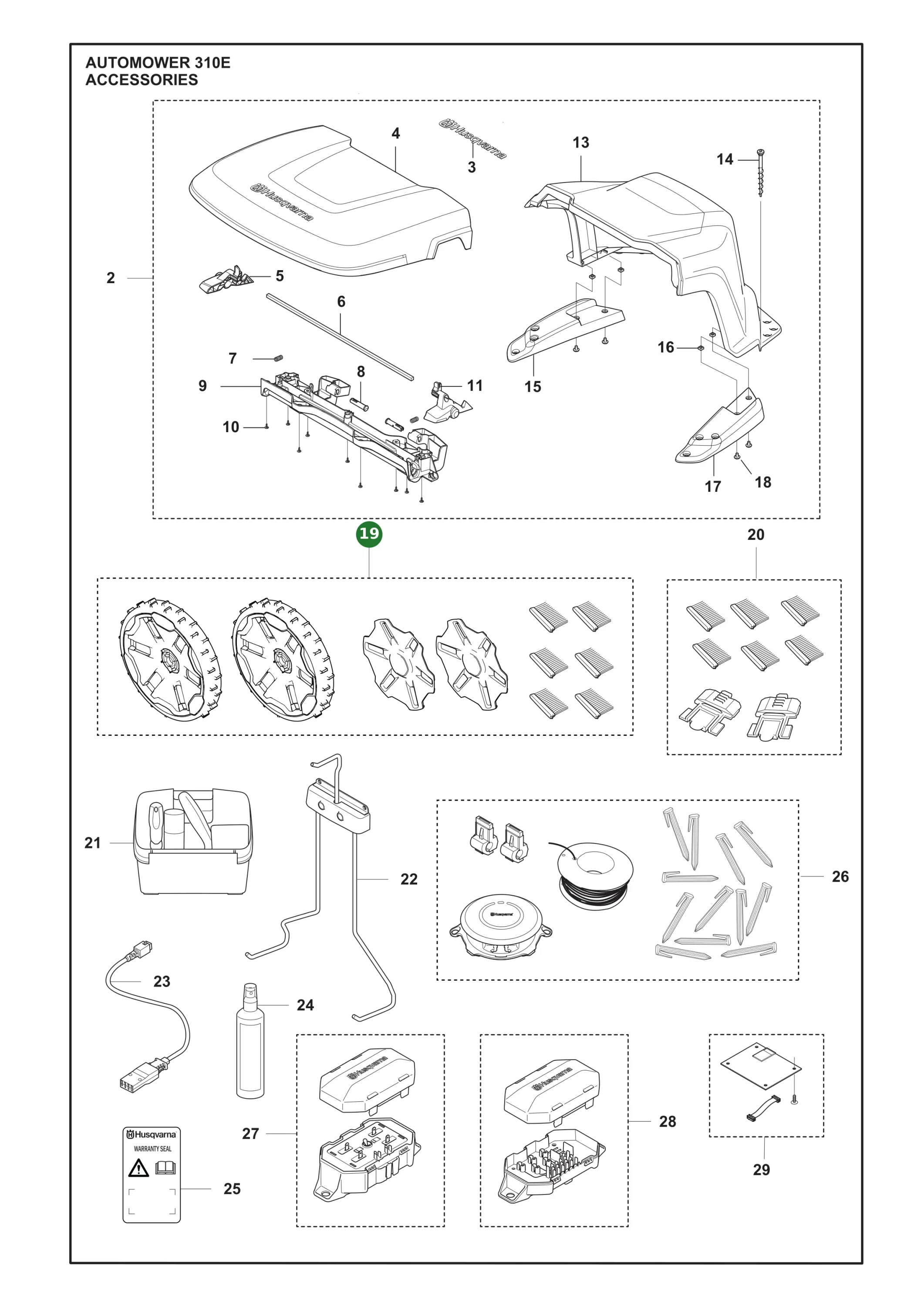 Position im Ersatzteilkatalog