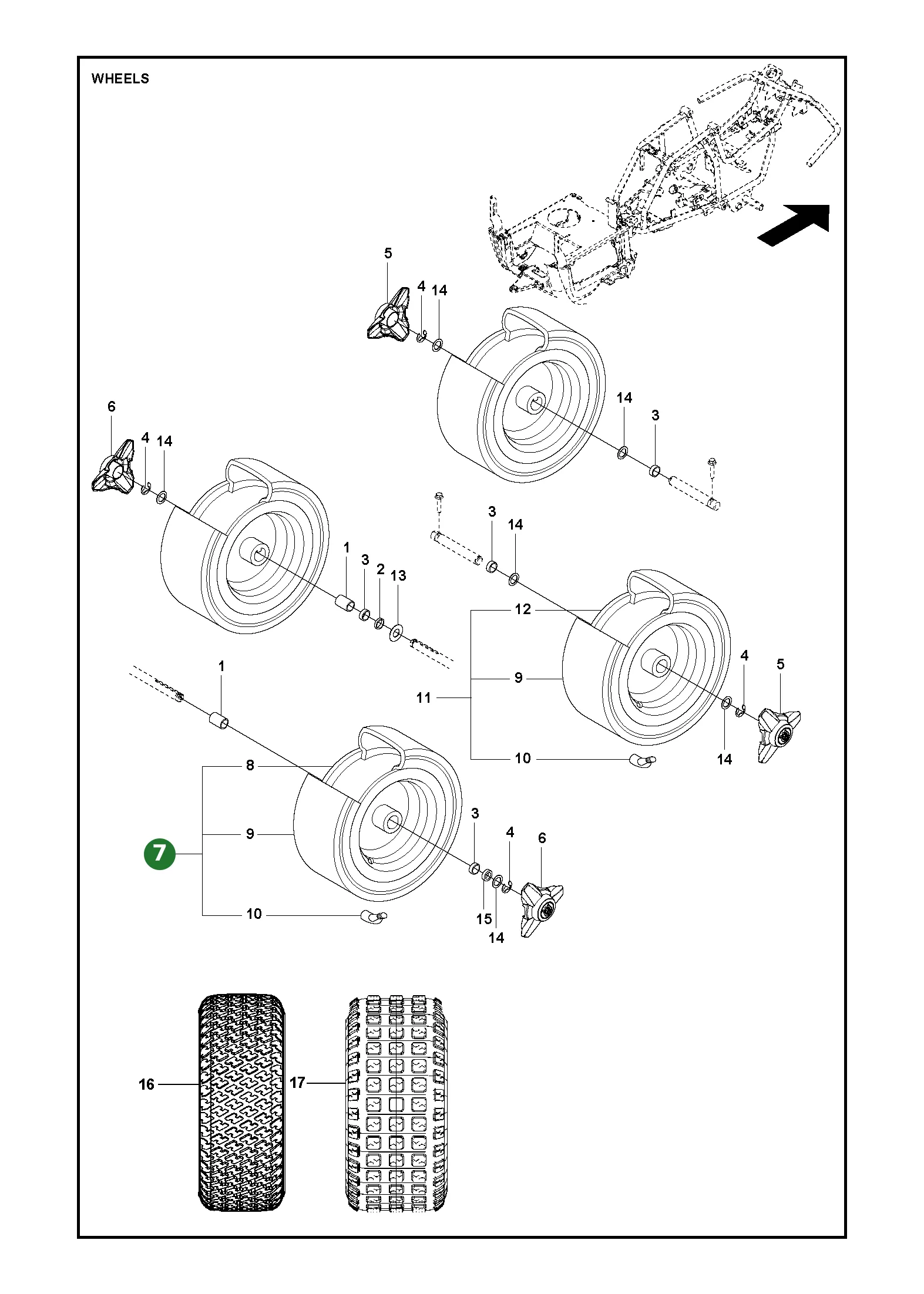 Position im Ersatzteilkatalog