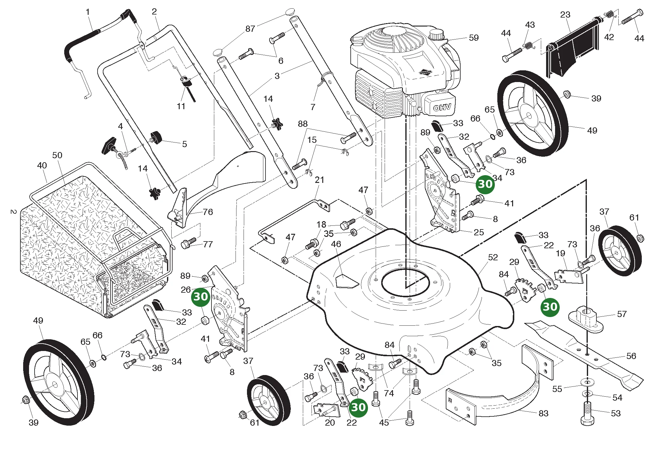 Position im Ersatzteilkatalog