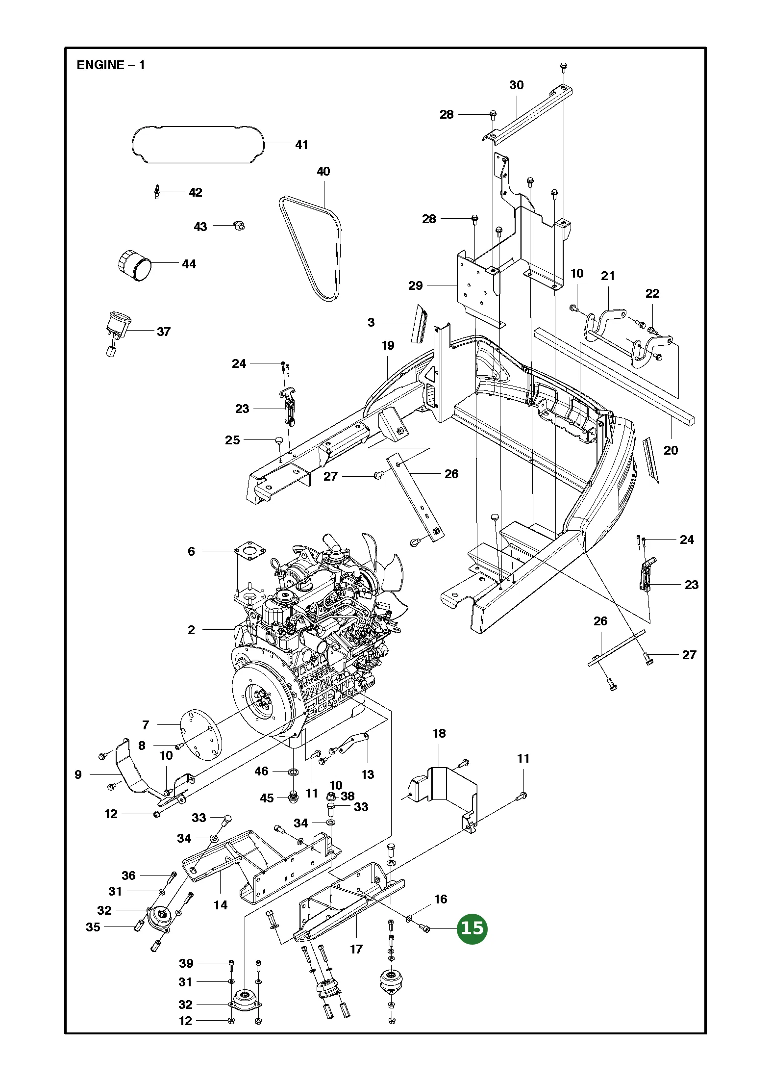 Position im Ersatzteilkatalog