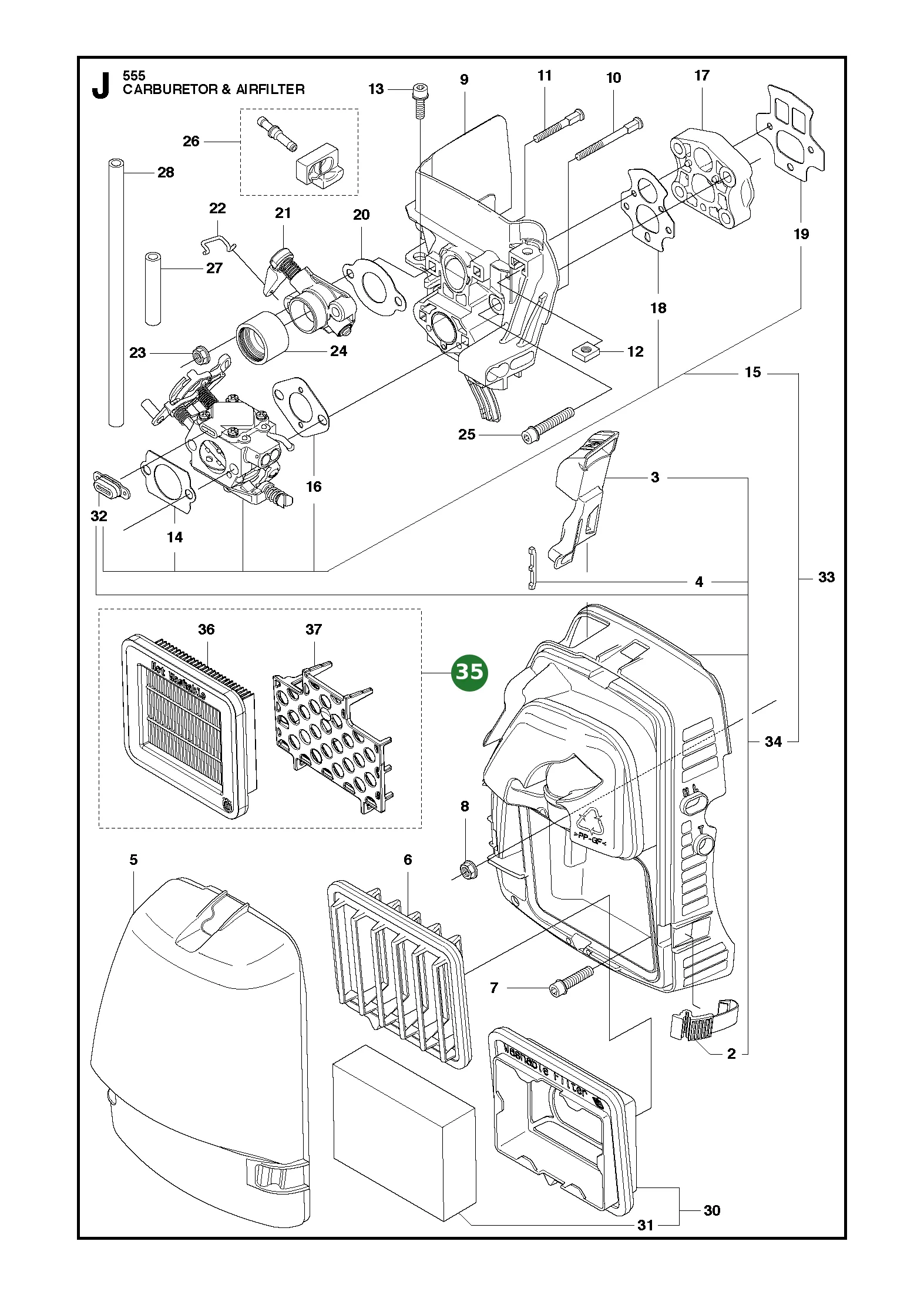Position im Ersatzteilkatalog