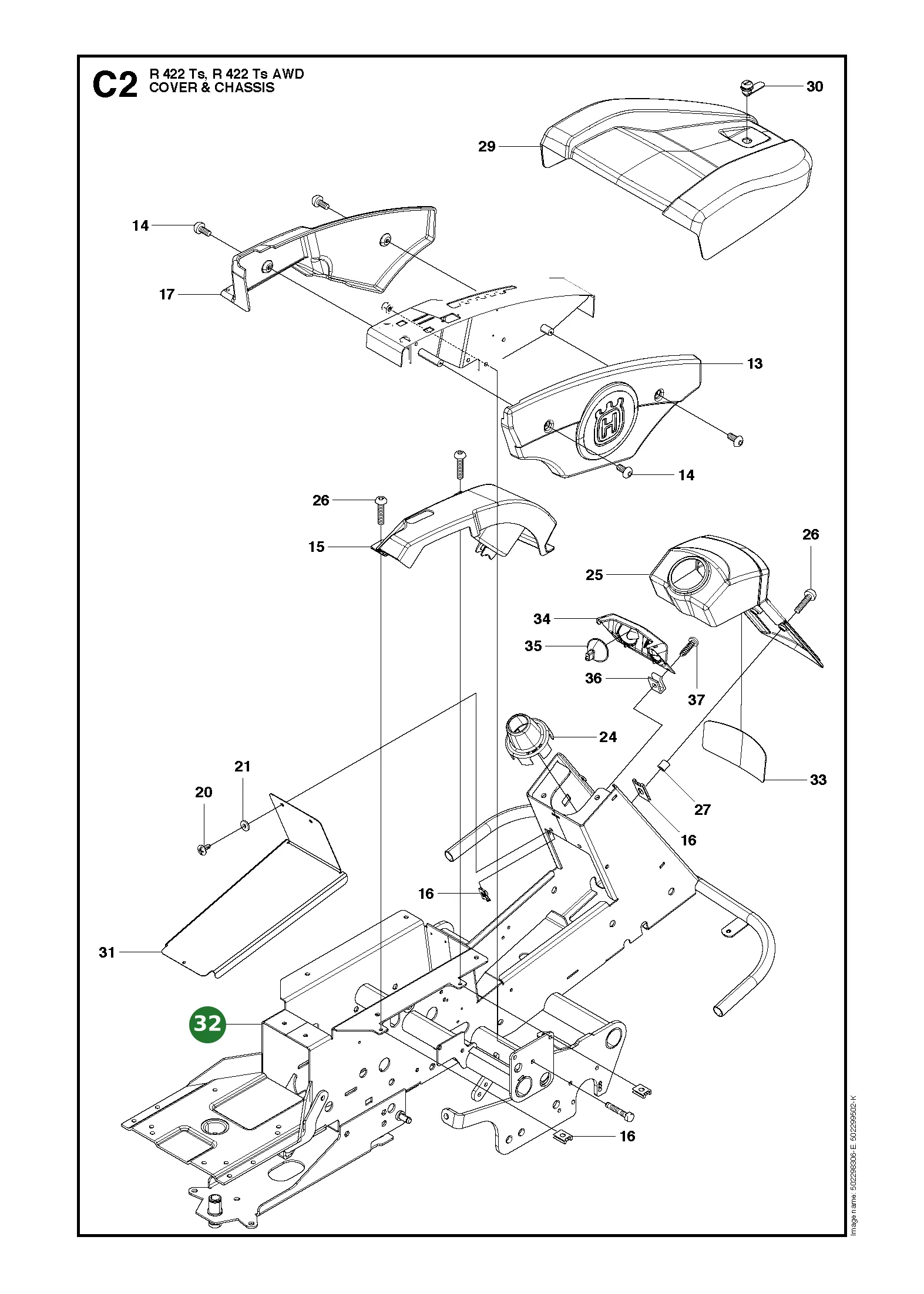 Position im Ersatzteilkatalog