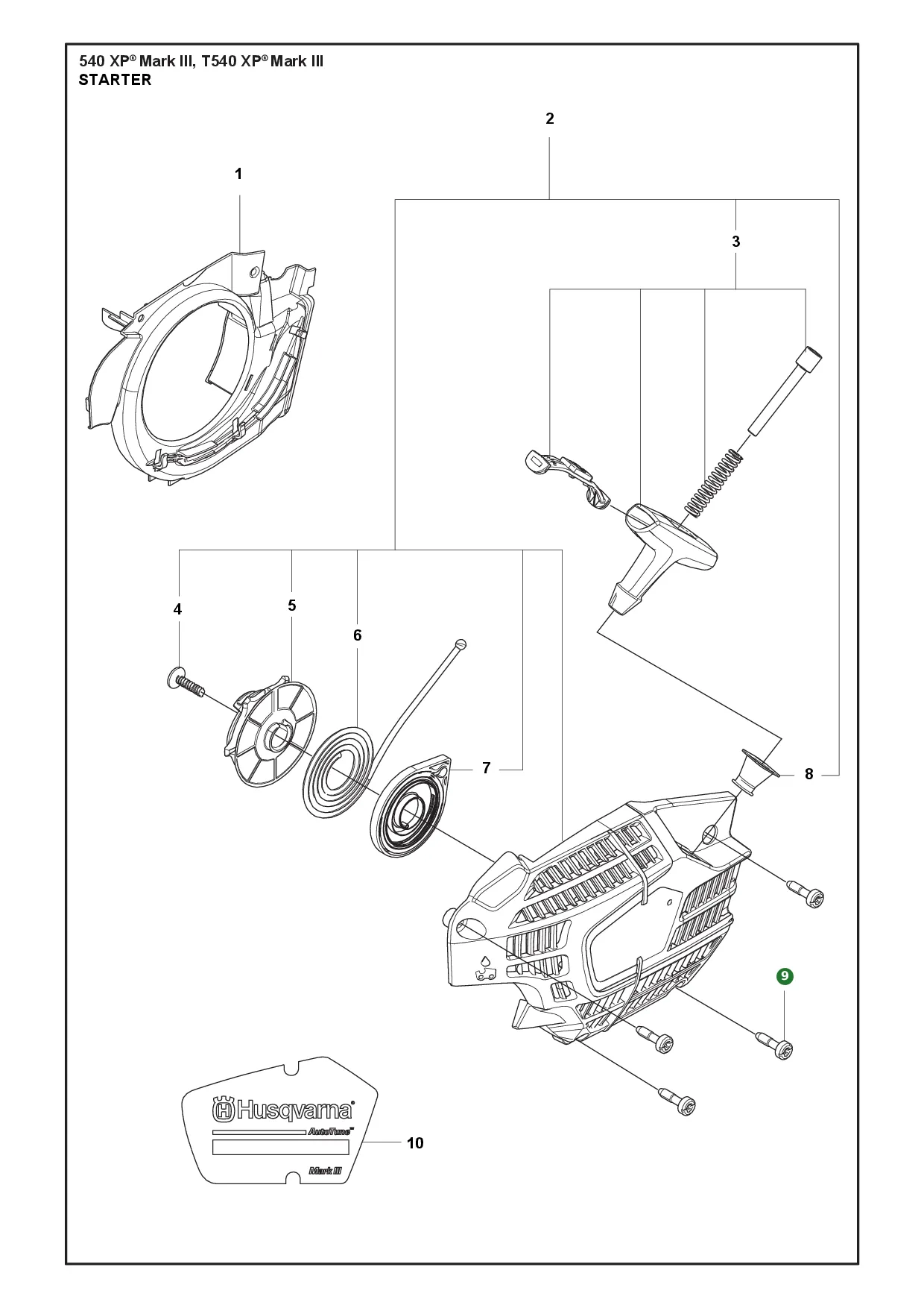 Position im Ersatzteilkatalog