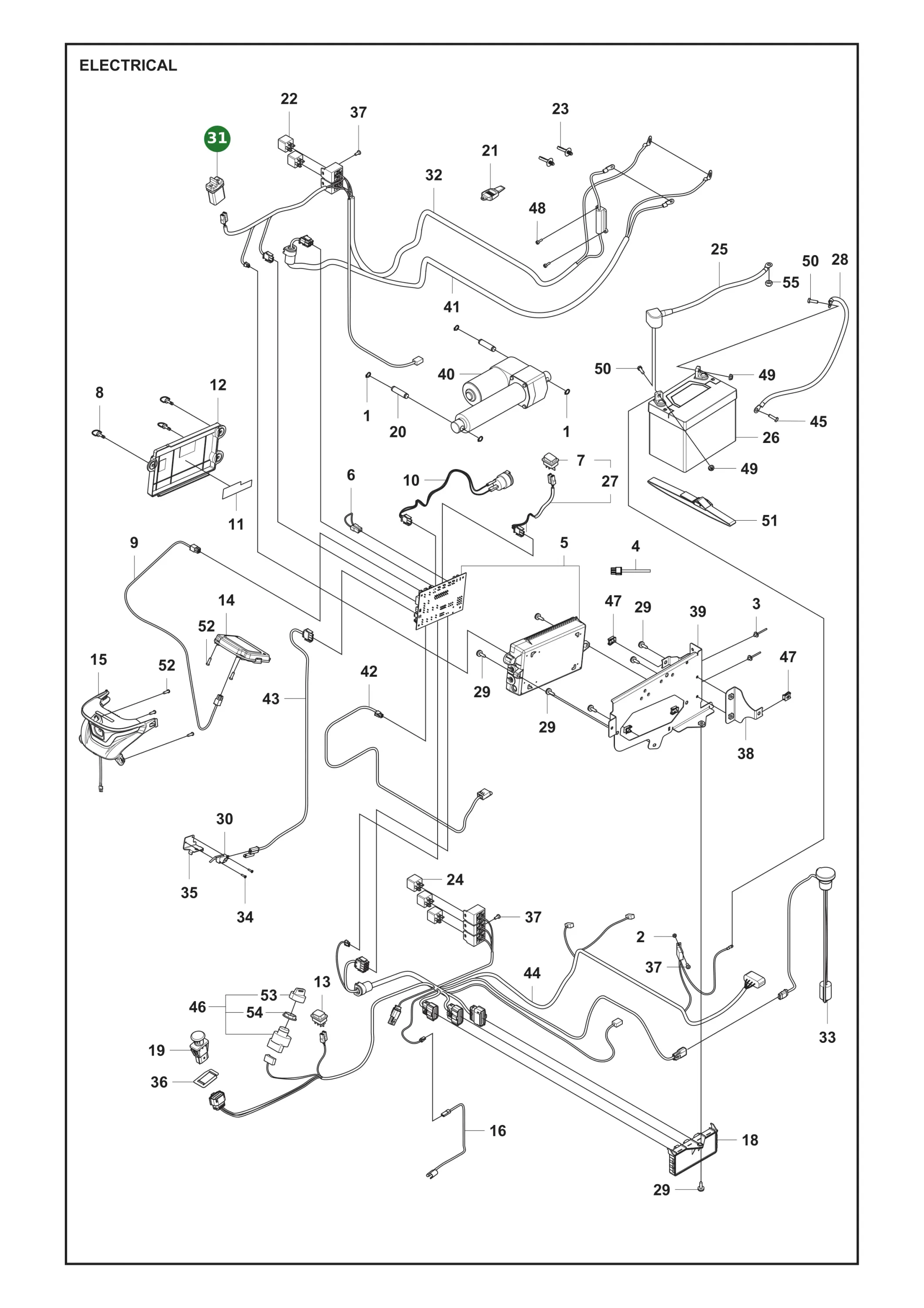 Position im Ersatzteilkatalog