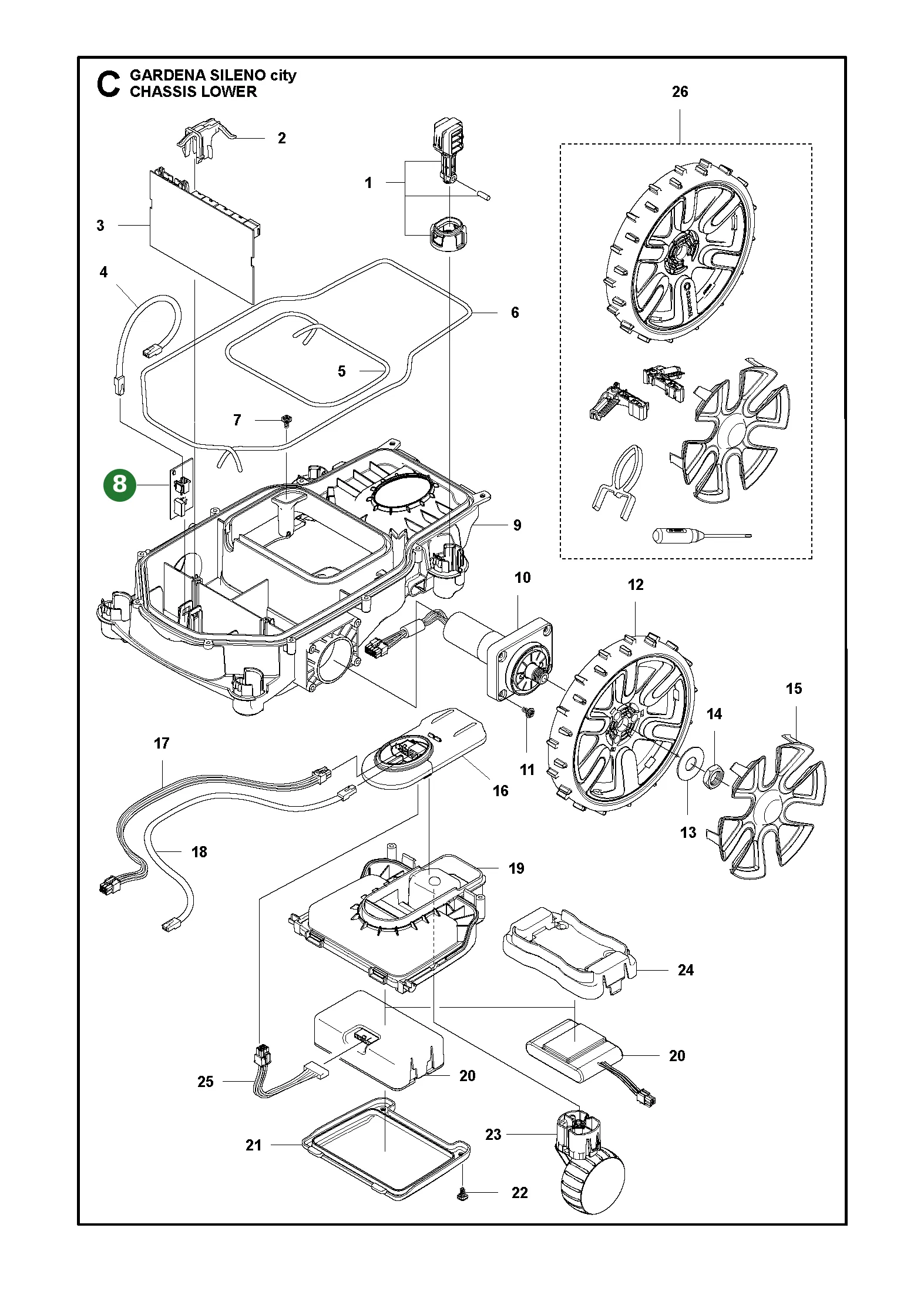 Position im Ersatzteilkatalog
