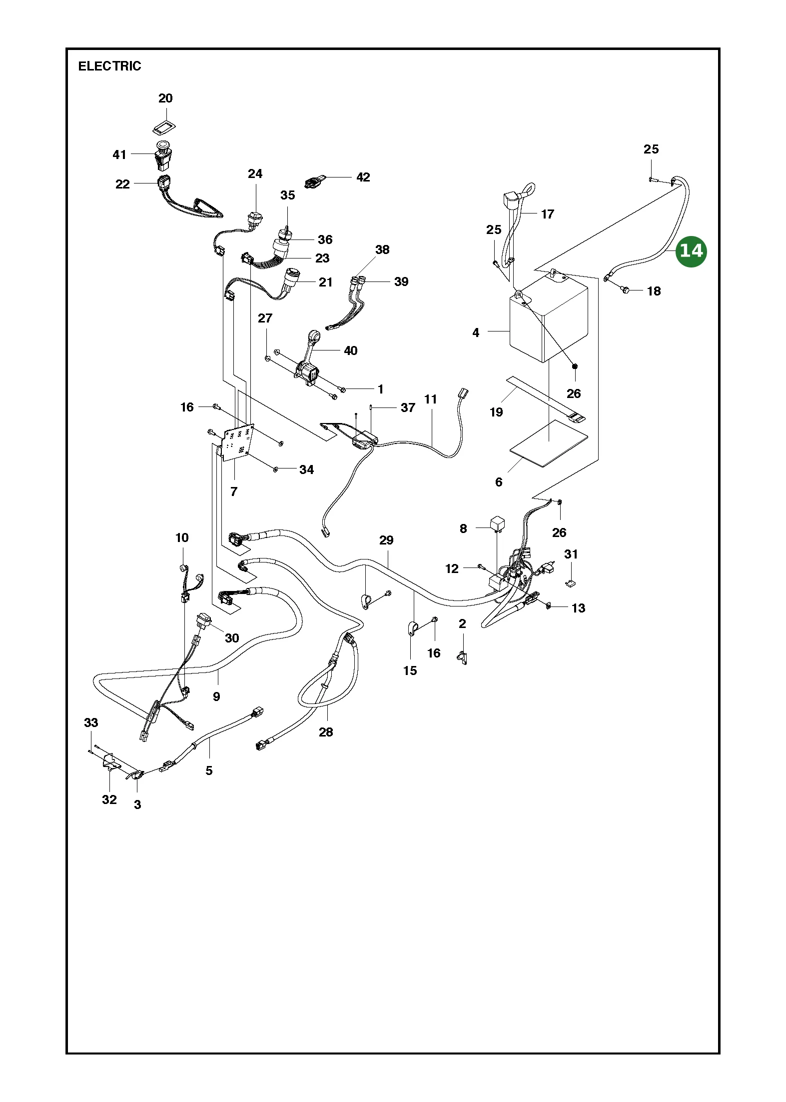 Position im Ersatzteilkatalog