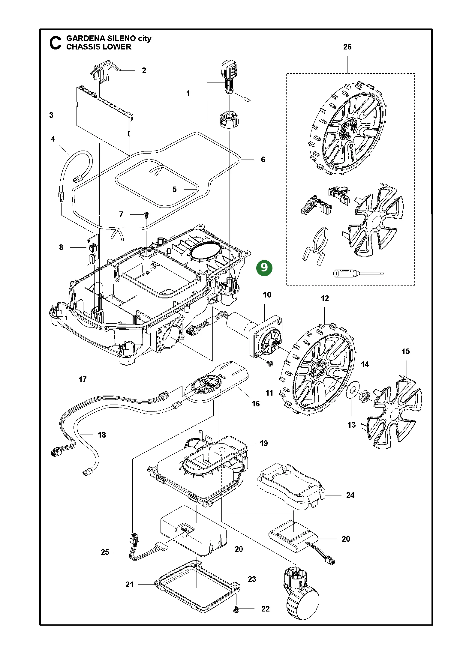 Position im Ersatzteilkatalog