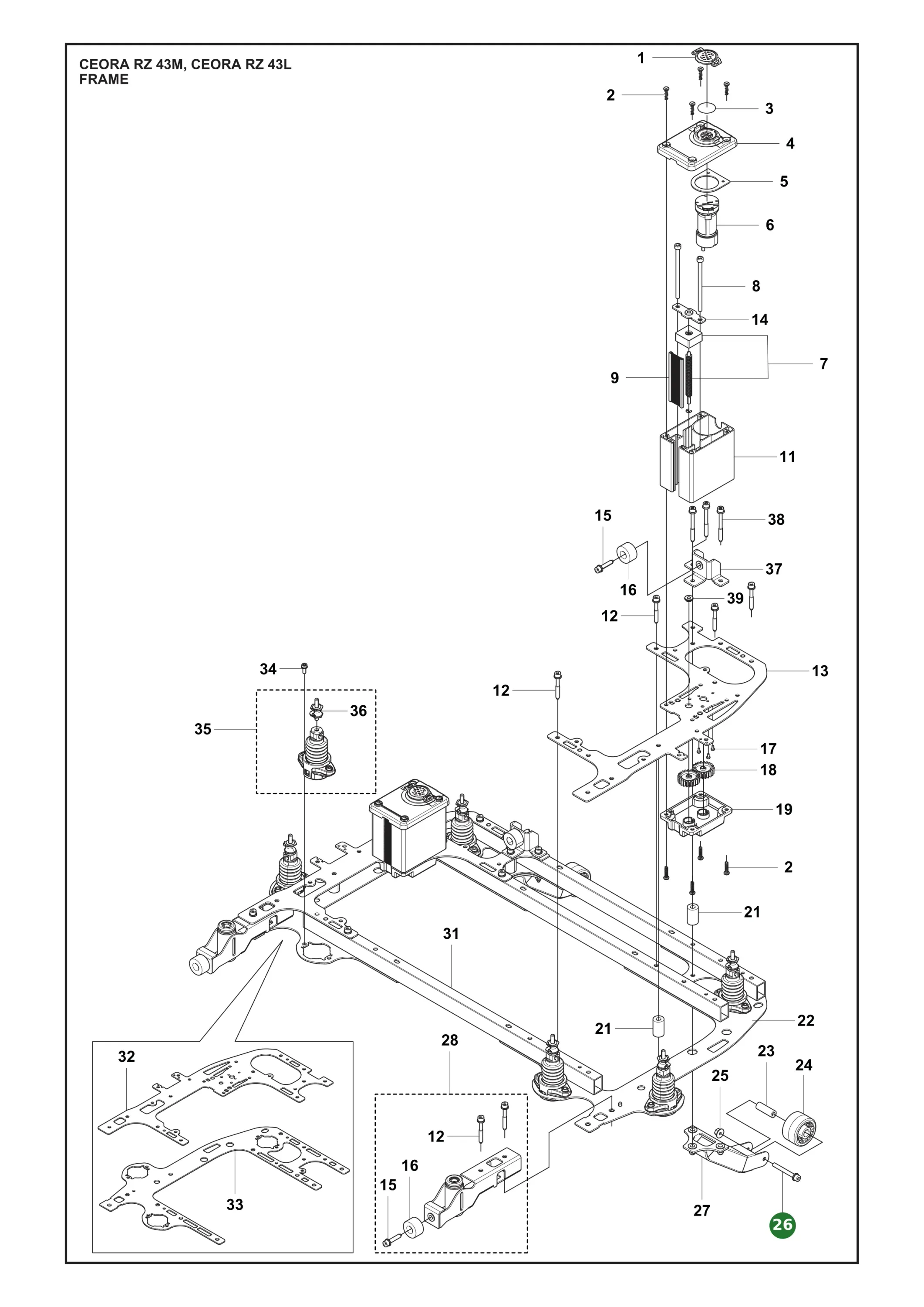 Position im Ersatzteilkatalog