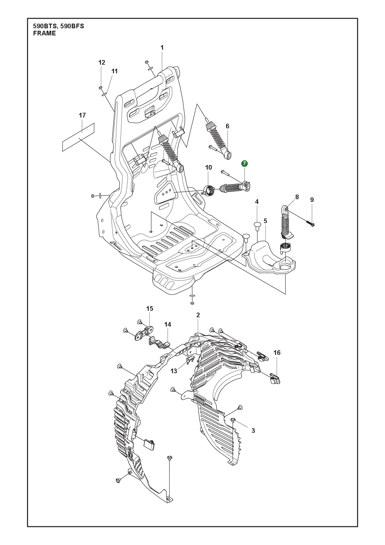 Position im Ersatzteilkatalog