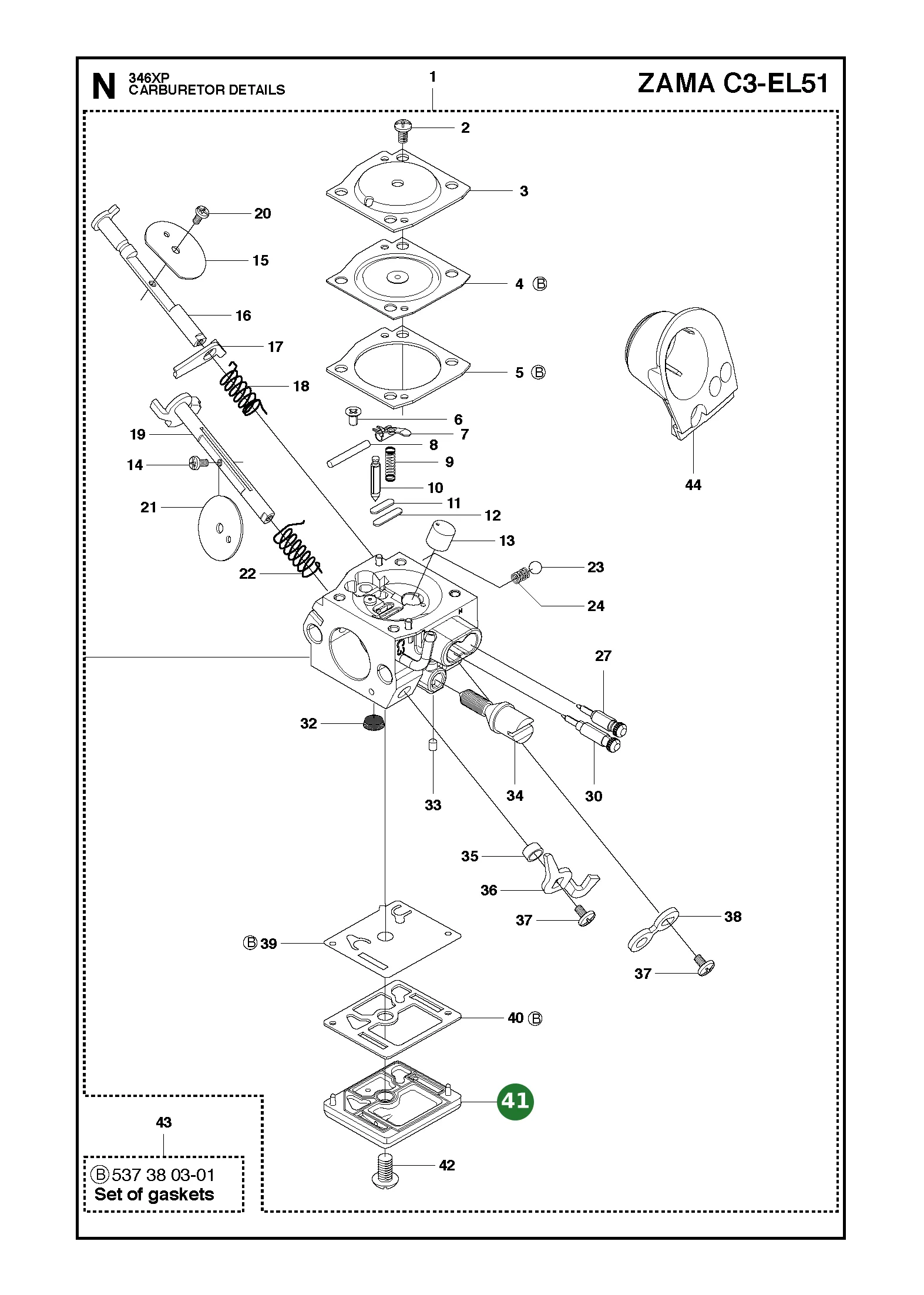 Position im Ersatzteilkatalog