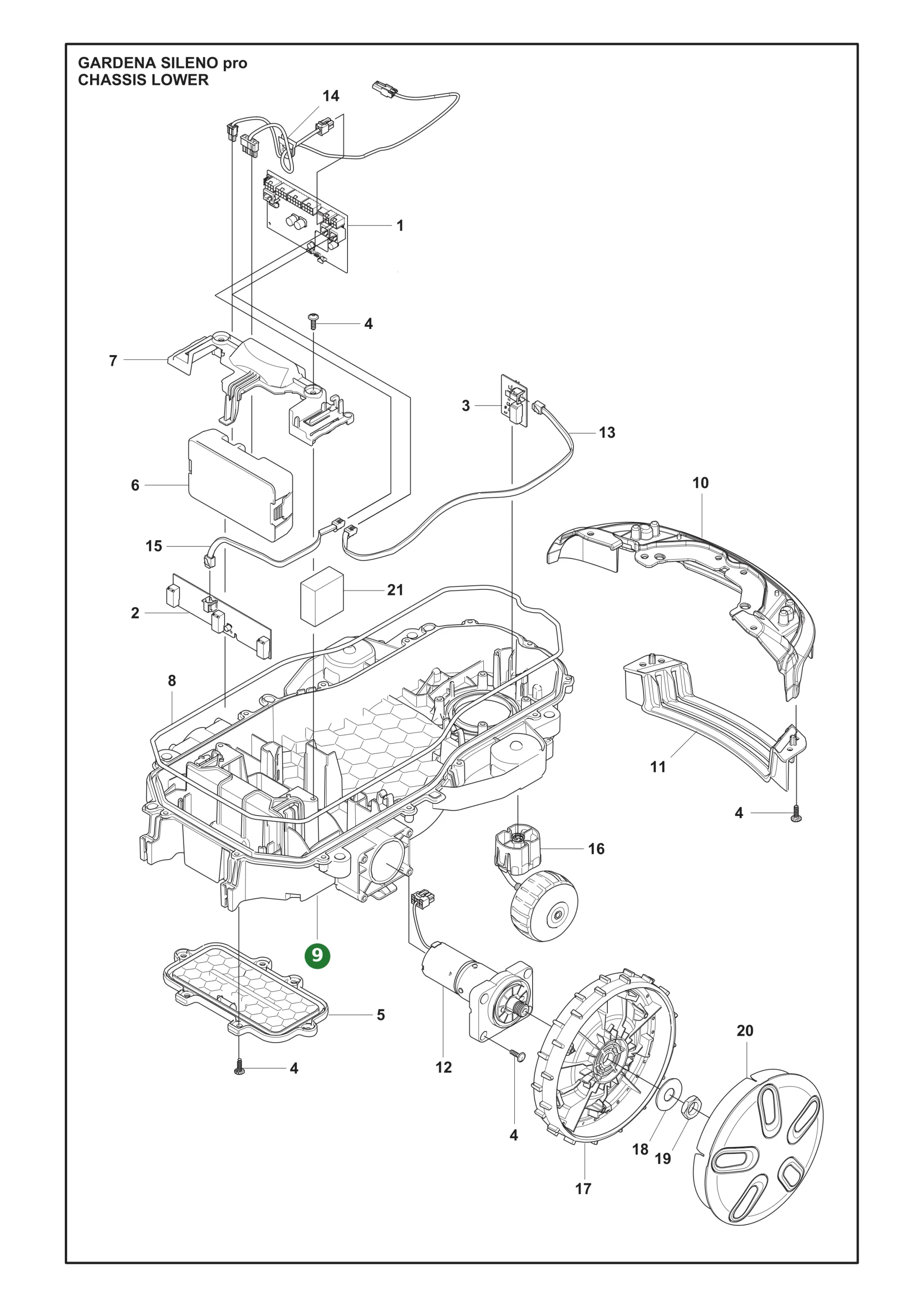 Position im Ersatzteilkatalog