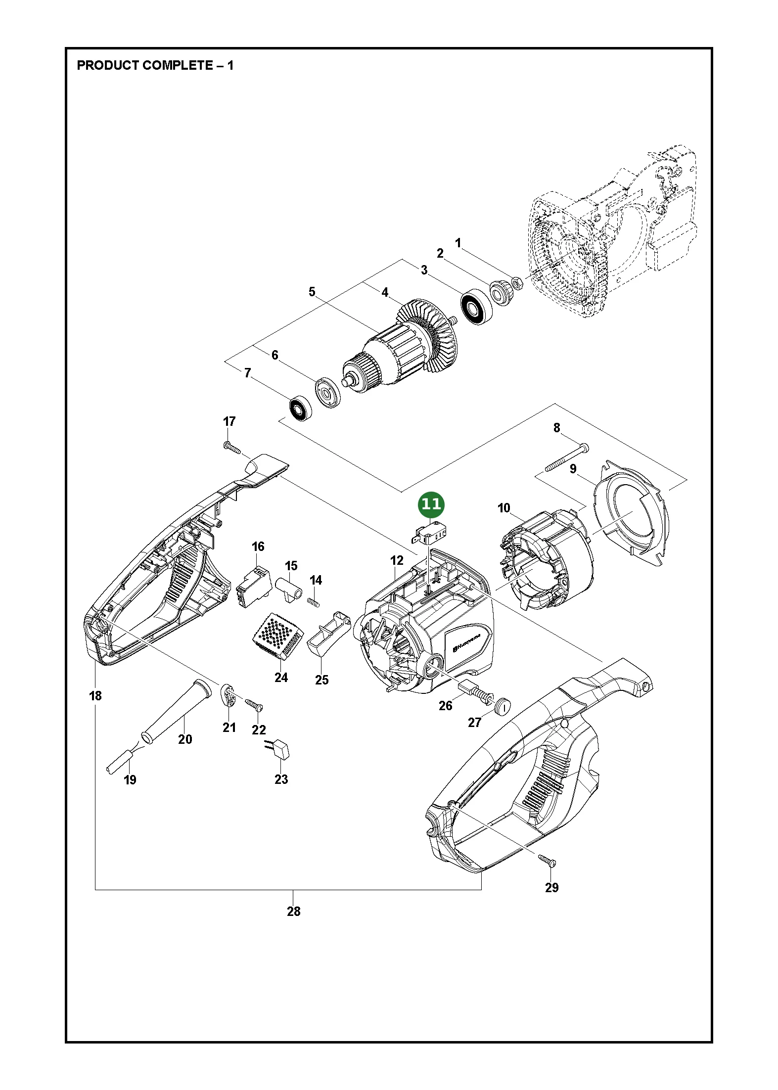 Position im Ersatzteilkatalog