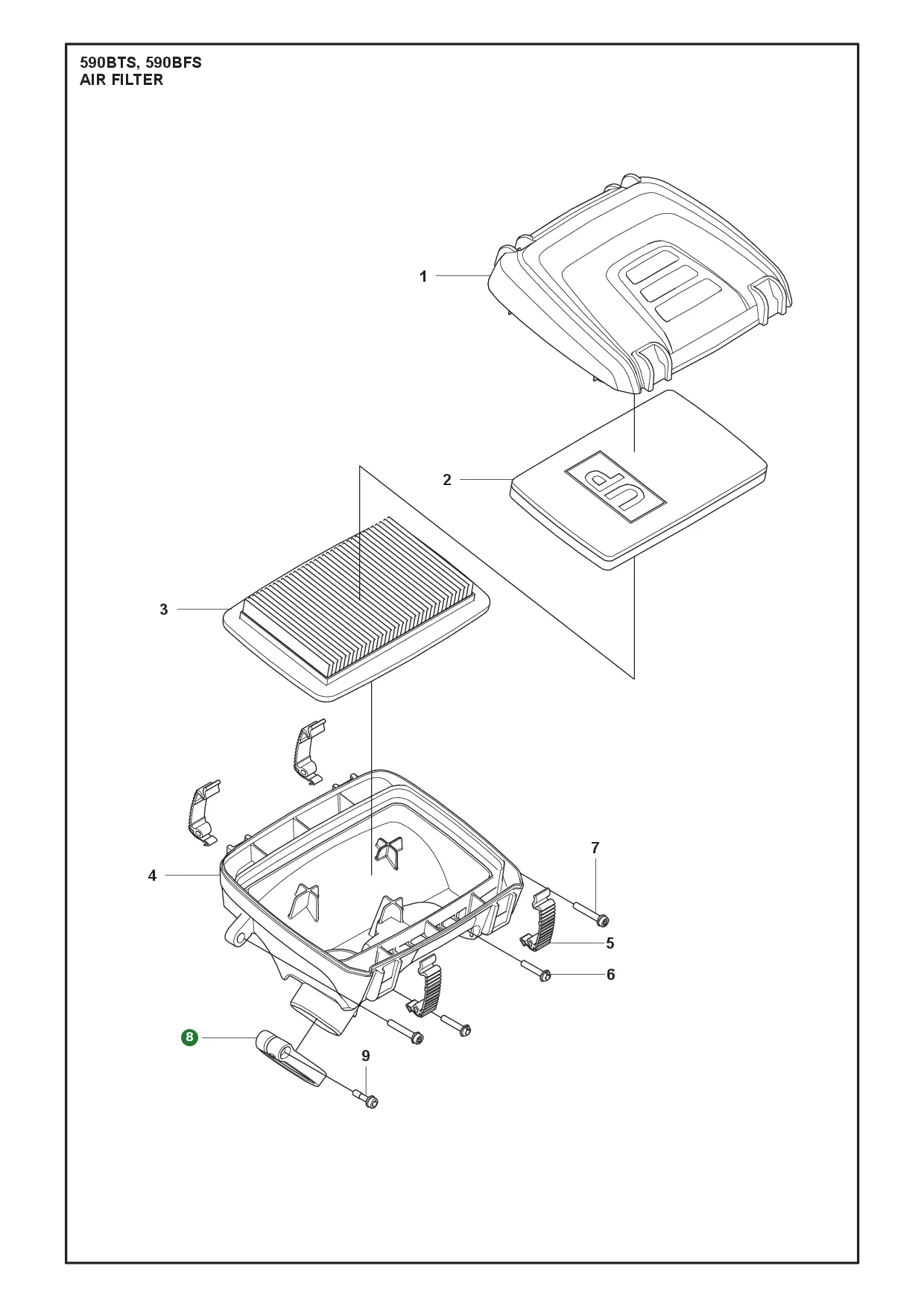 Position im Ersatzteilkatalog