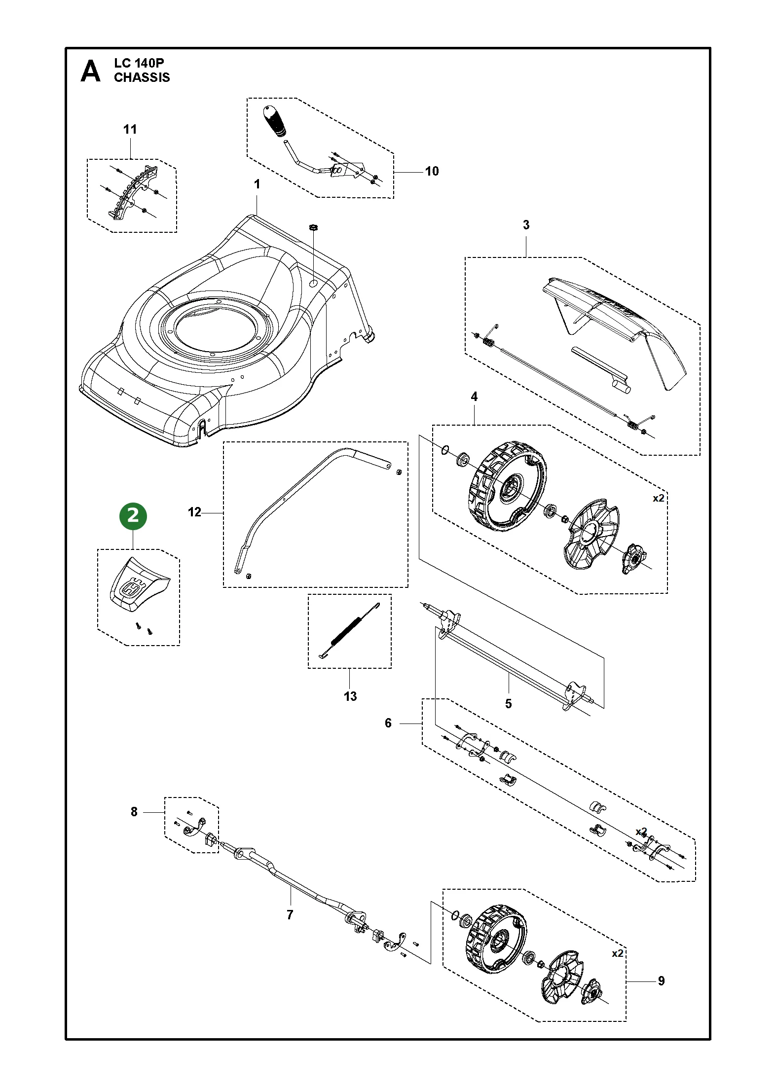 Position im Ersatzteilkatalog