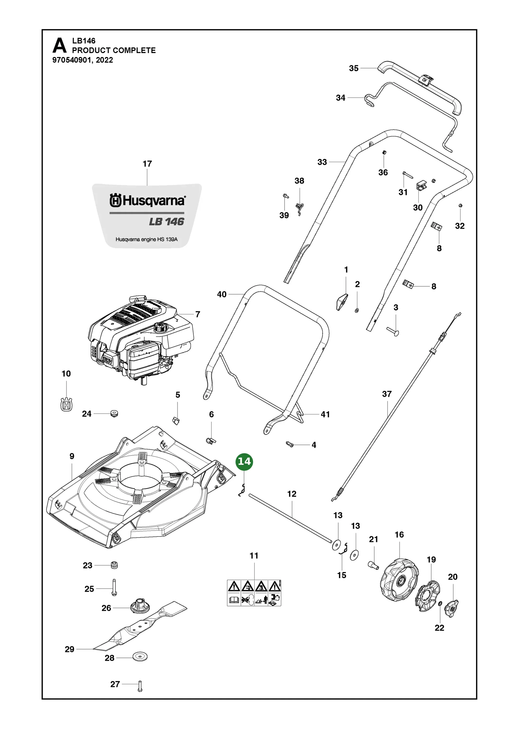 Position im Ersatzteilkatalog