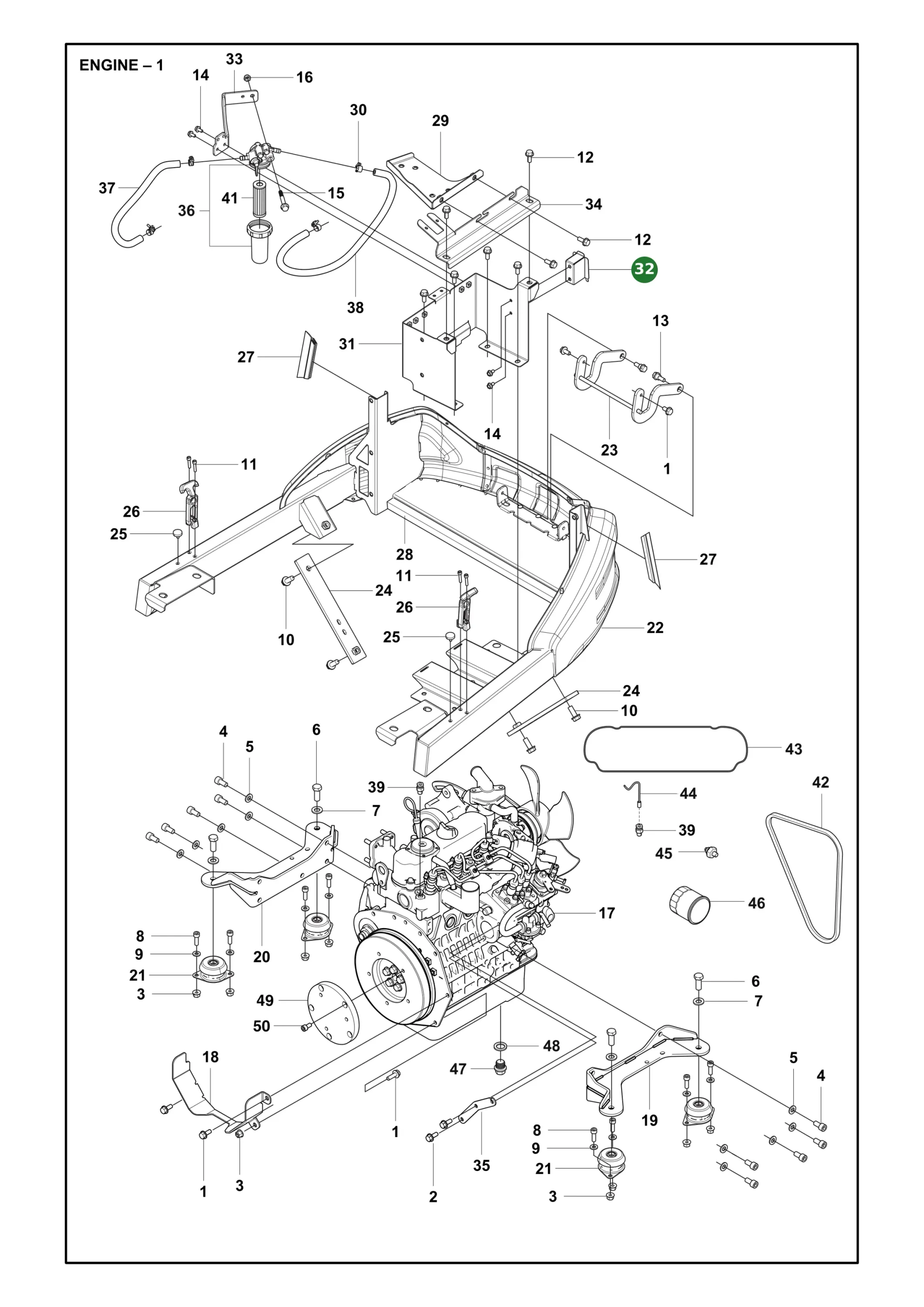 Position im Ersatzteilkatalog