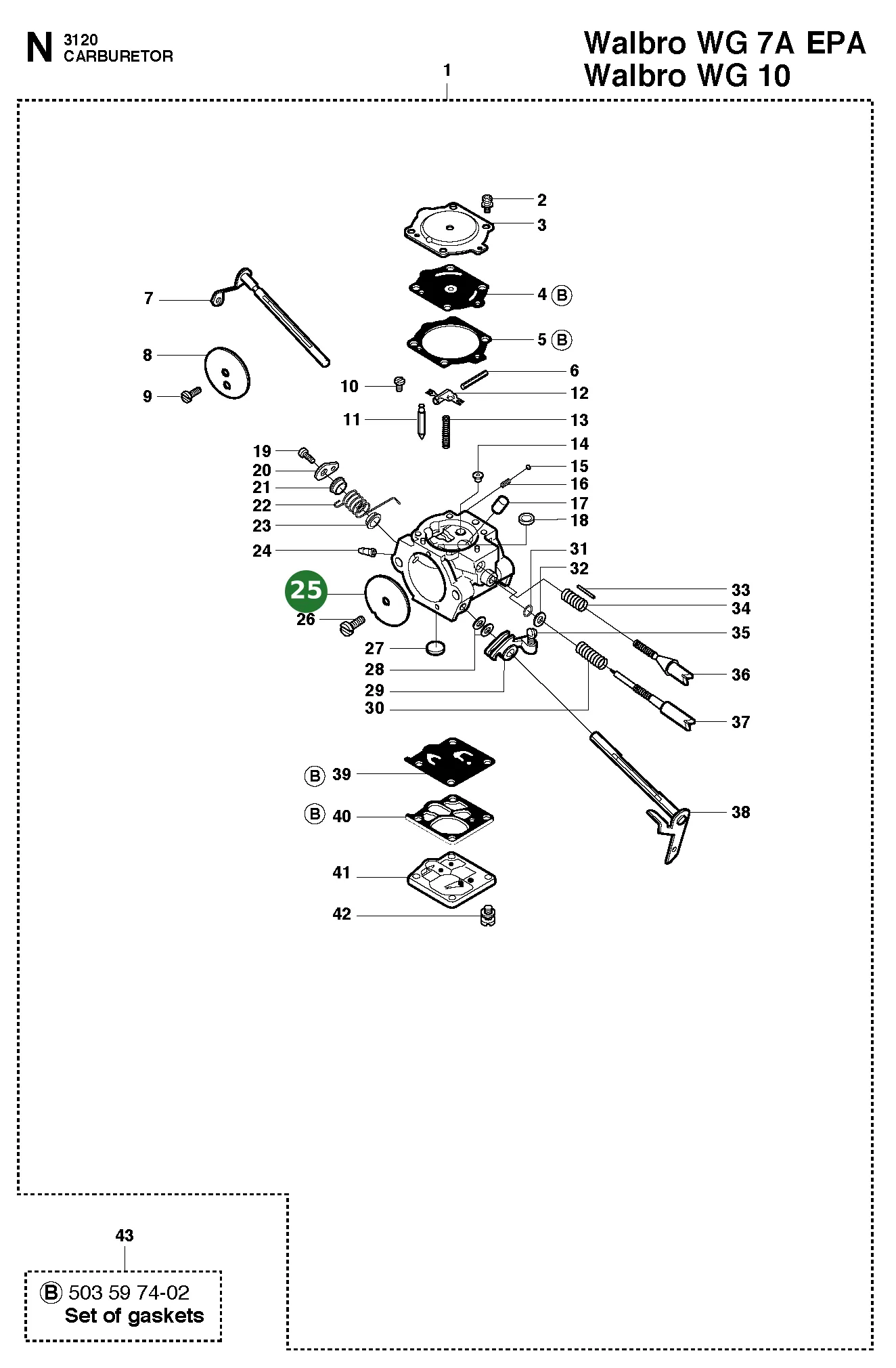 Position im Ersatzteilkatalog