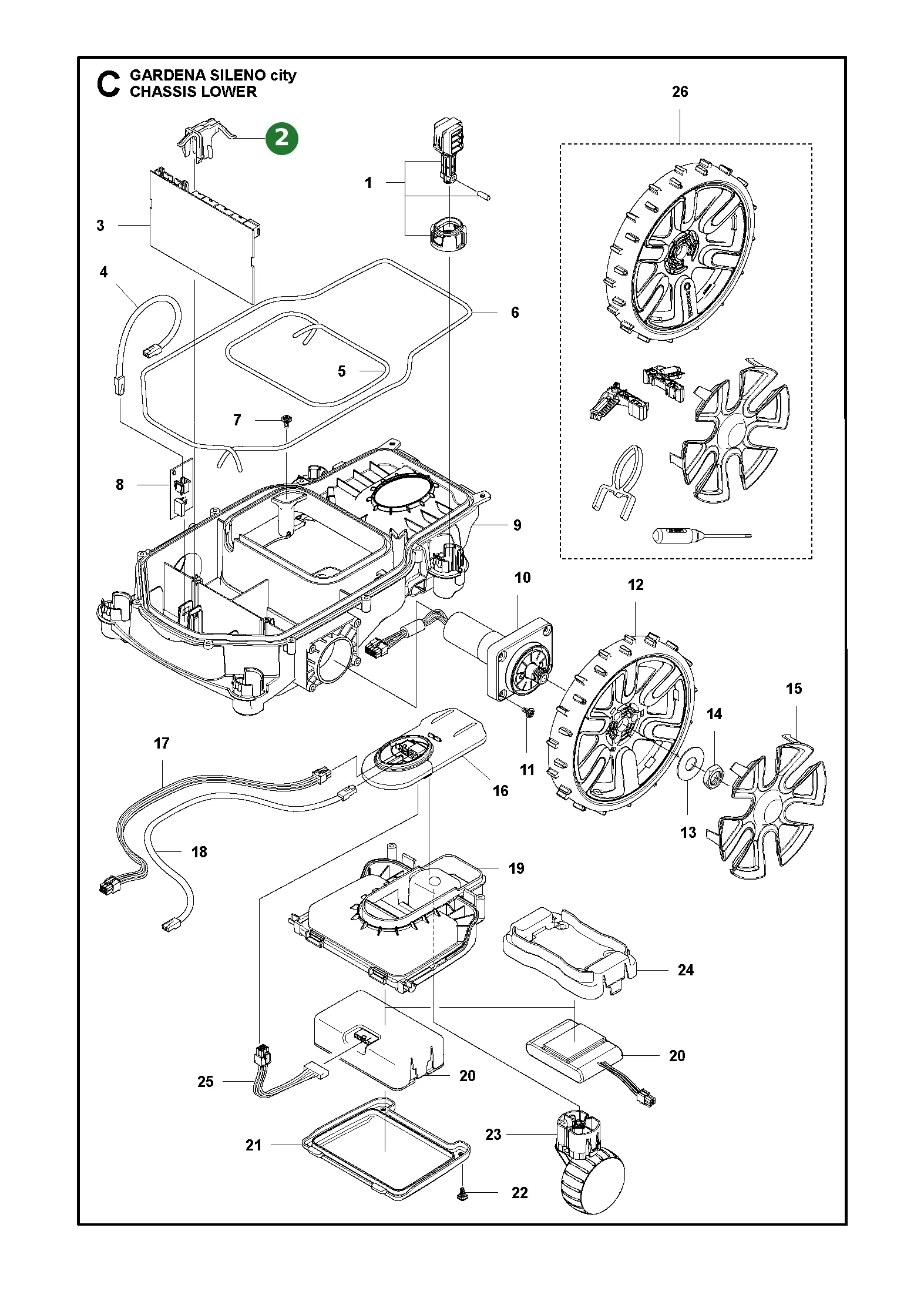 Position im Ersatzteilkatalog