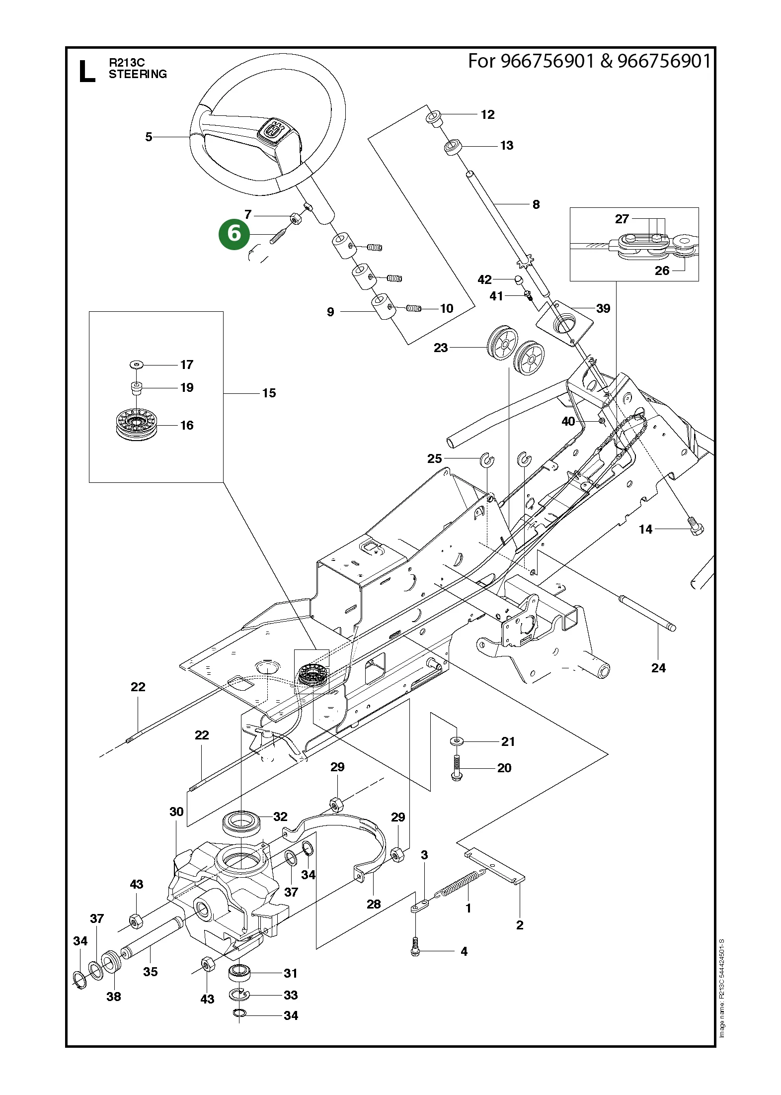Position im Ersatzteilkatalog