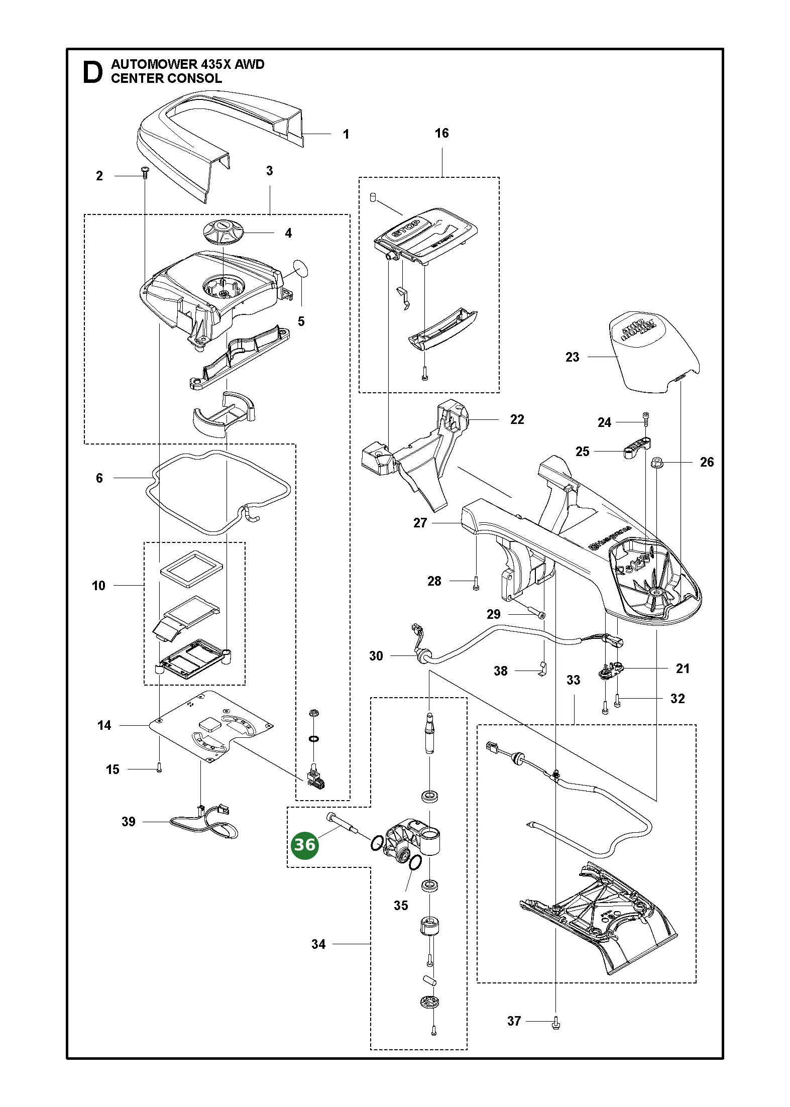 Position im Ersatzteilkatalog