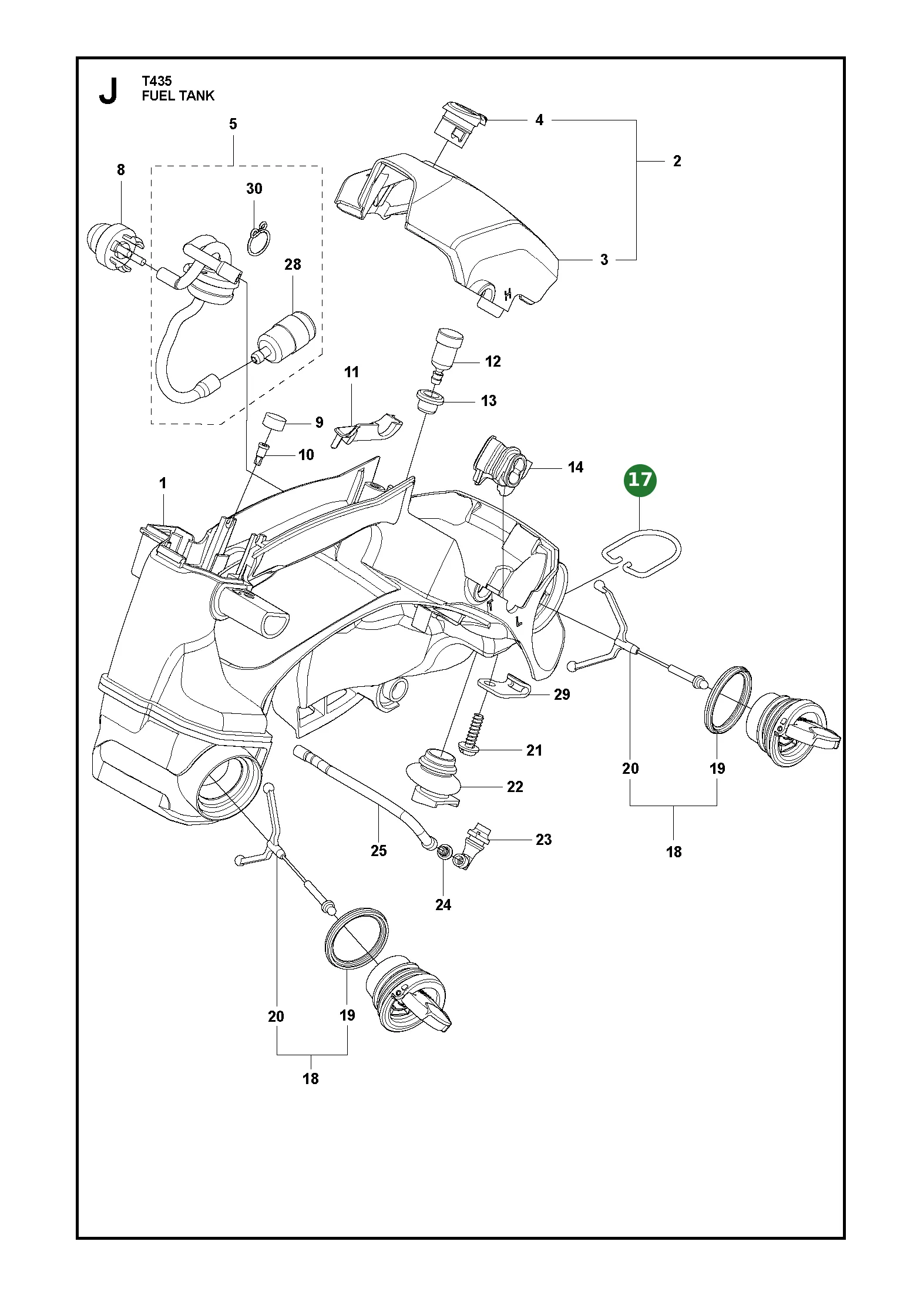 Position im Ersatzteilkatalog