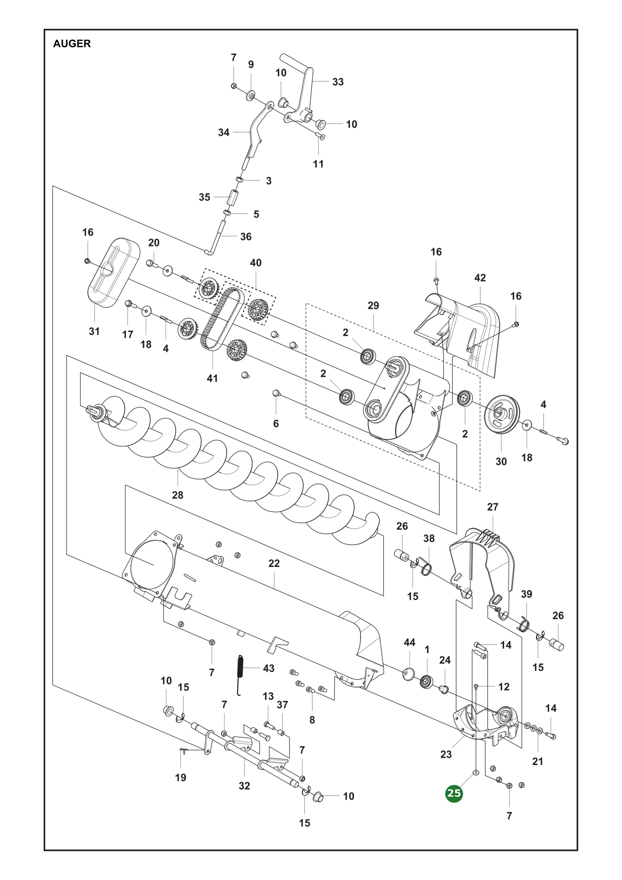 Position im Ersatzteilkatalog