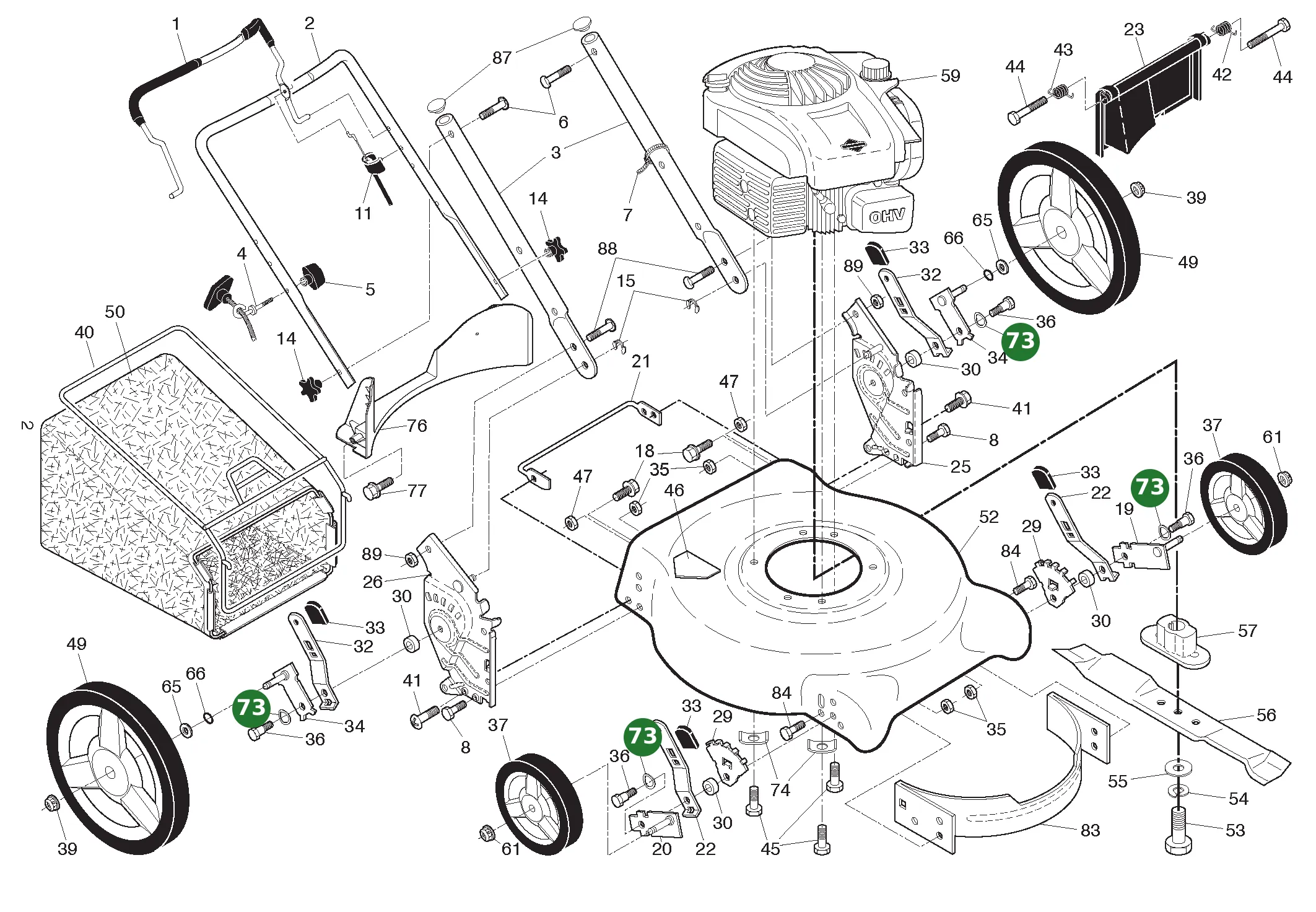Position im Ersatzteilkatalog