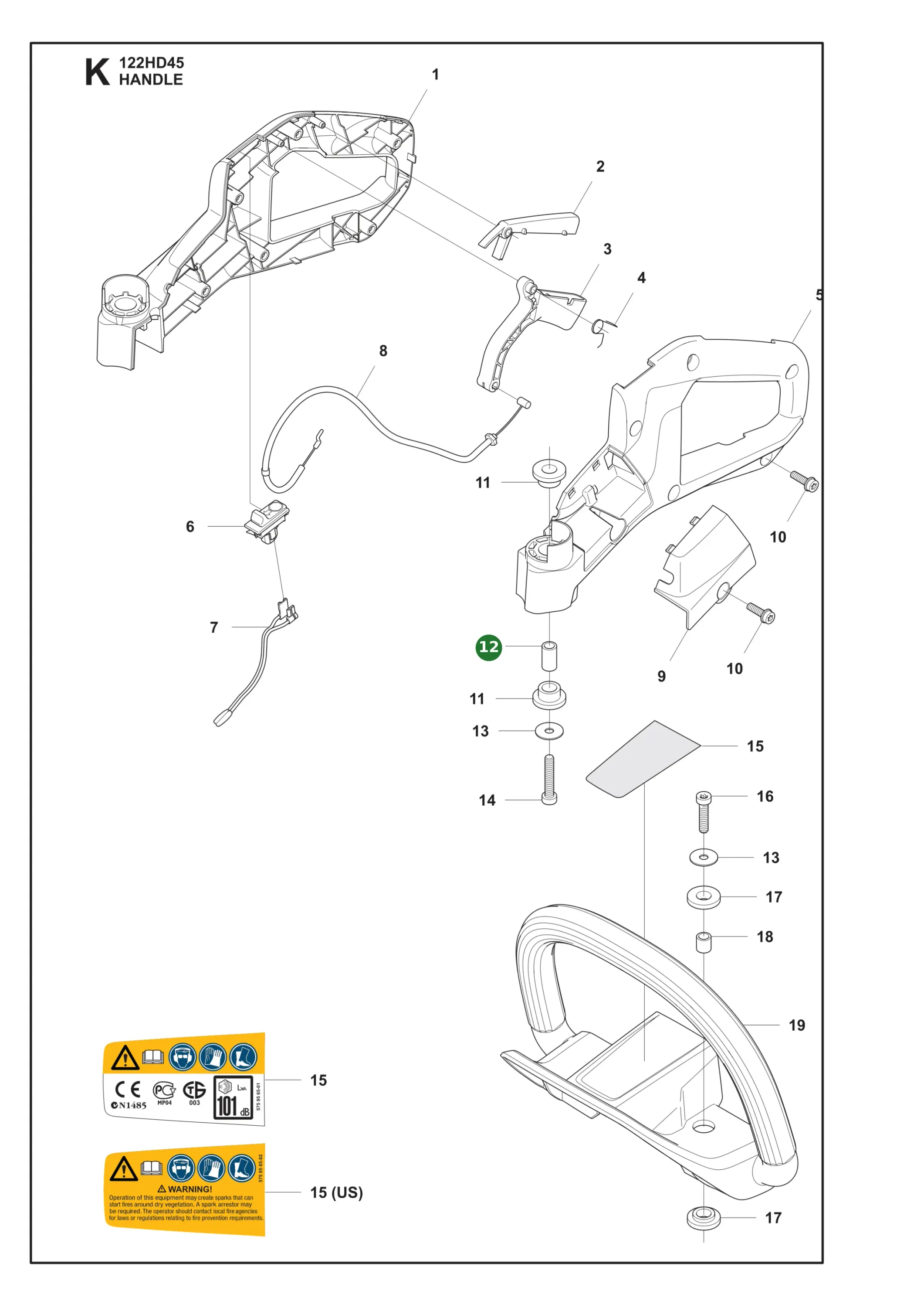 Position im Ersatzteilkatalog