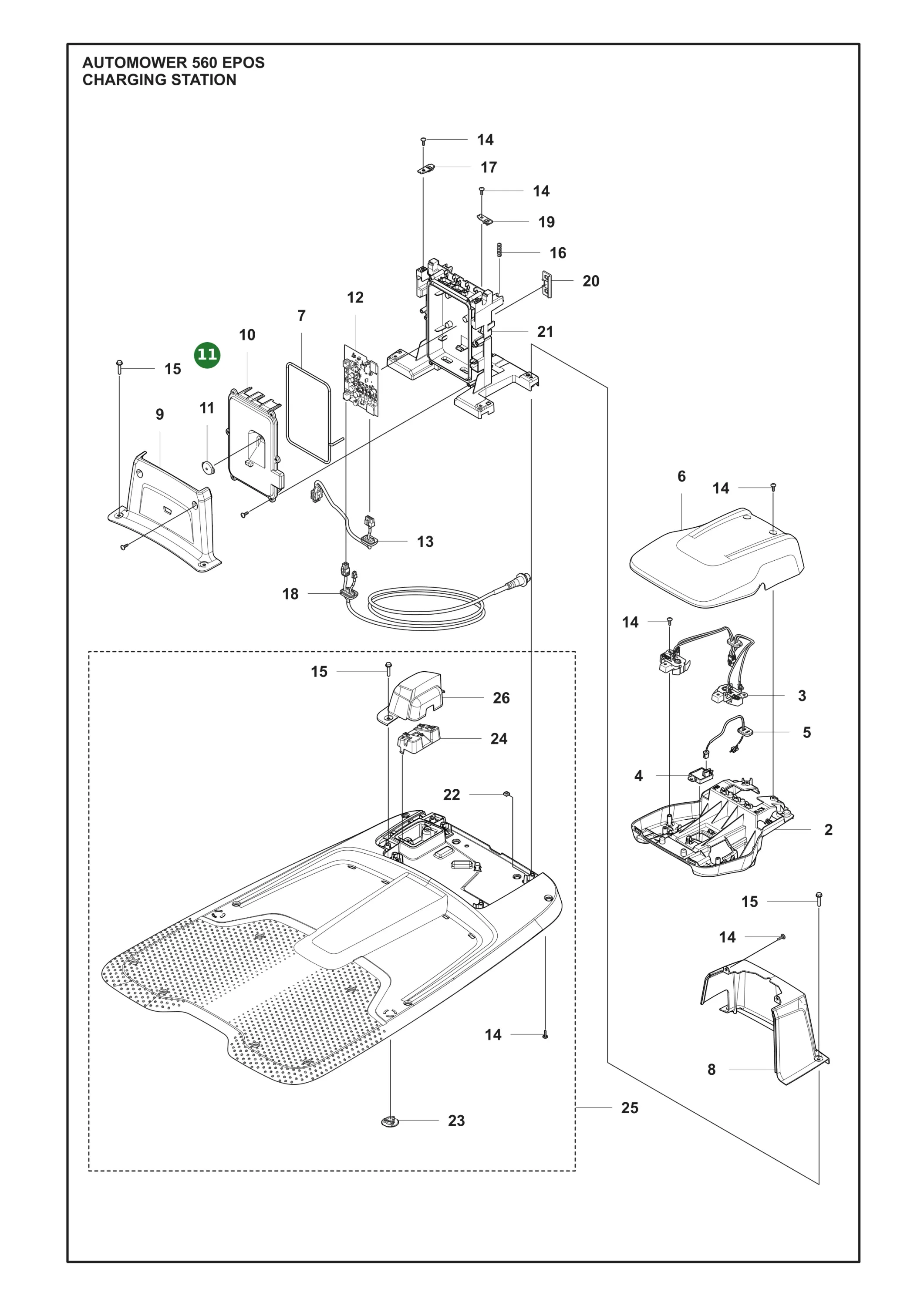 Position im Ersatzteilkatalog