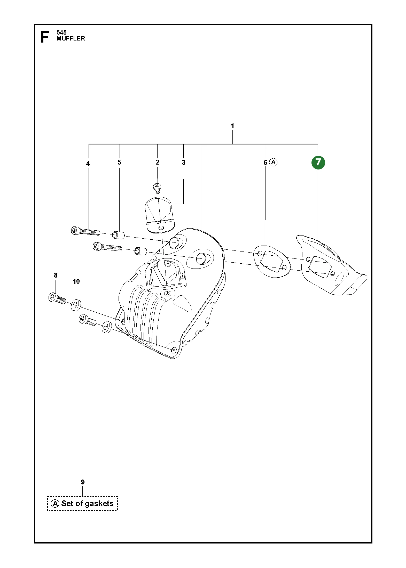 W&auml;rmeableiter f&uuml;r Husqvarna Motors&auml;gen...
