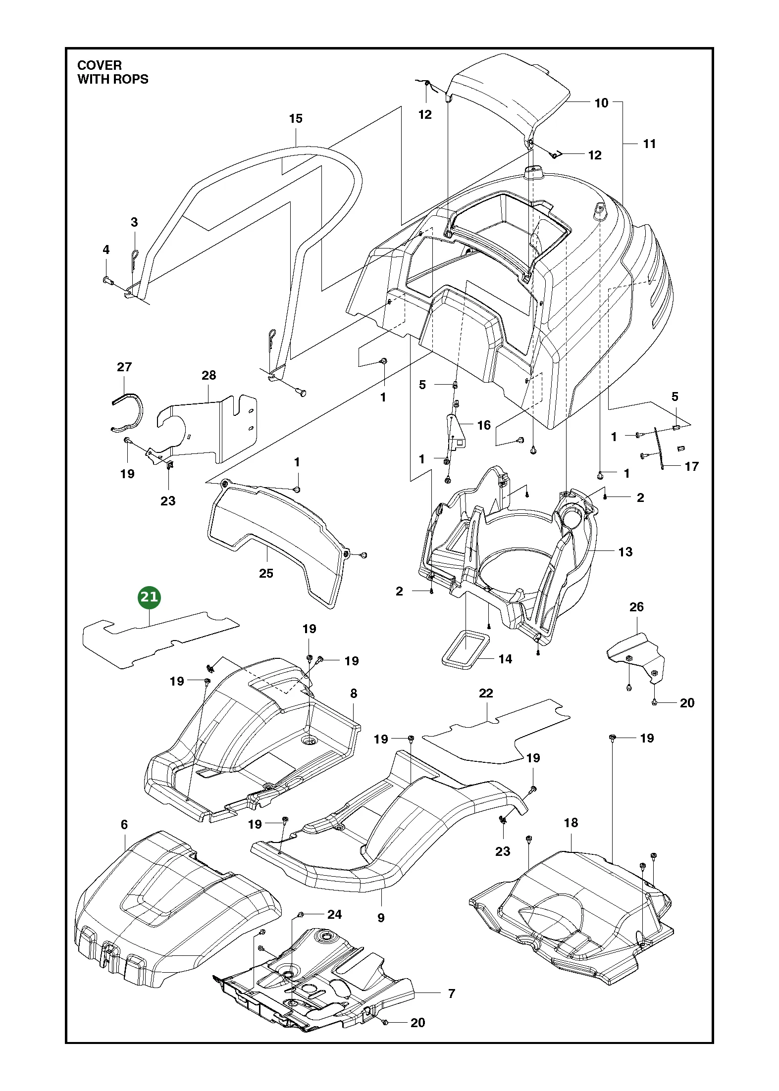Position im Ersatzteilkatalog