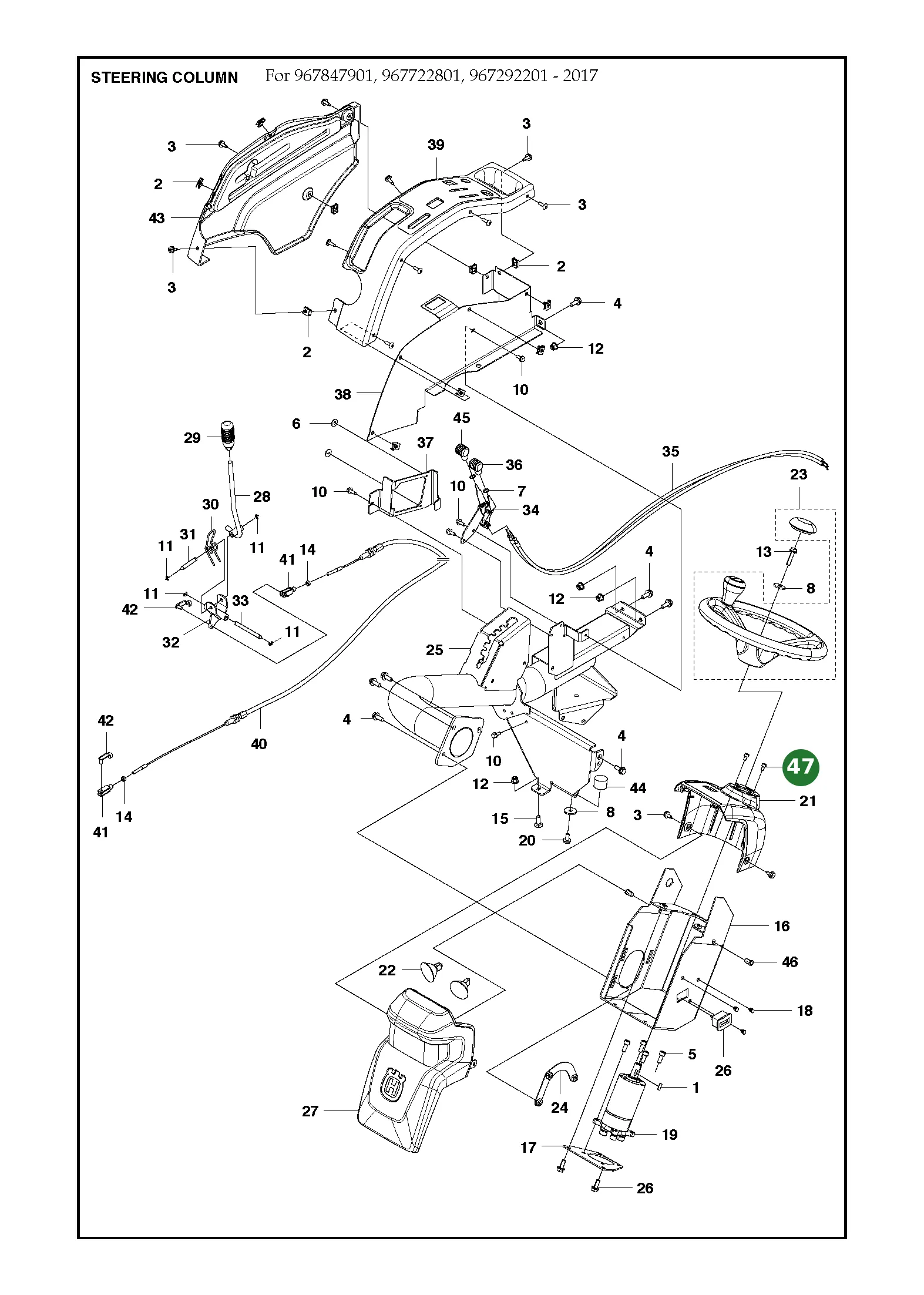 Position im Ersatzteilkatalog