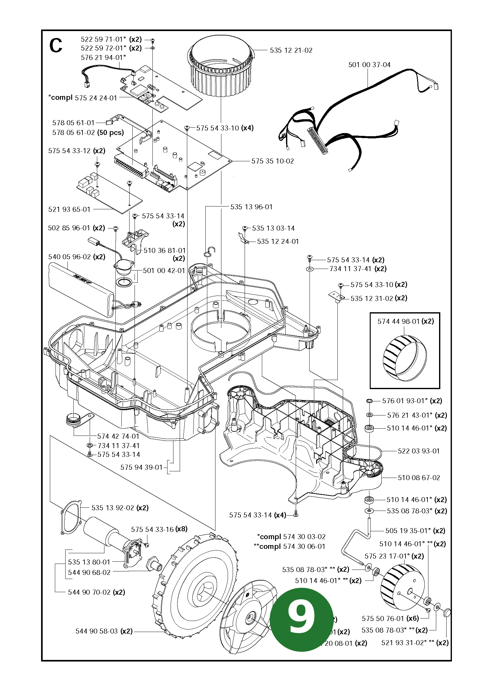 Position im Ersatzteilkatalog