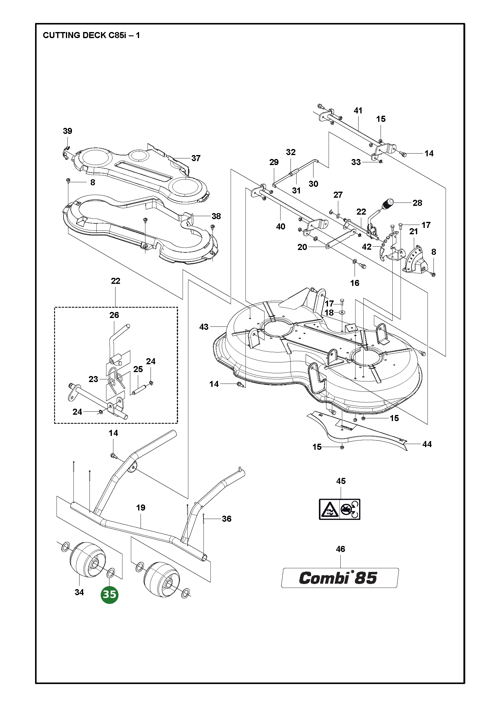 Position im Ersatzteilkatalog