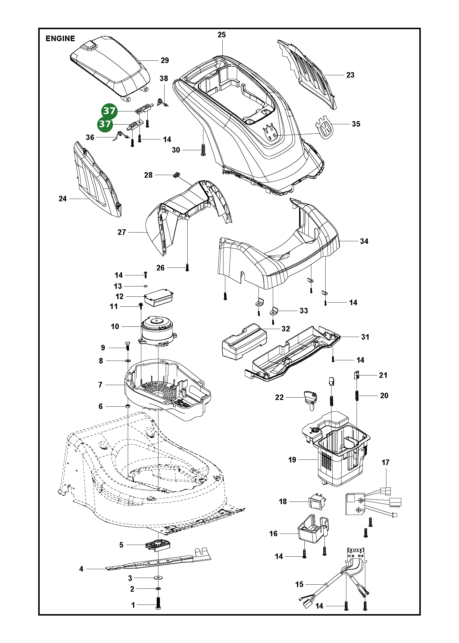 Position im Ersatzteilkatalog