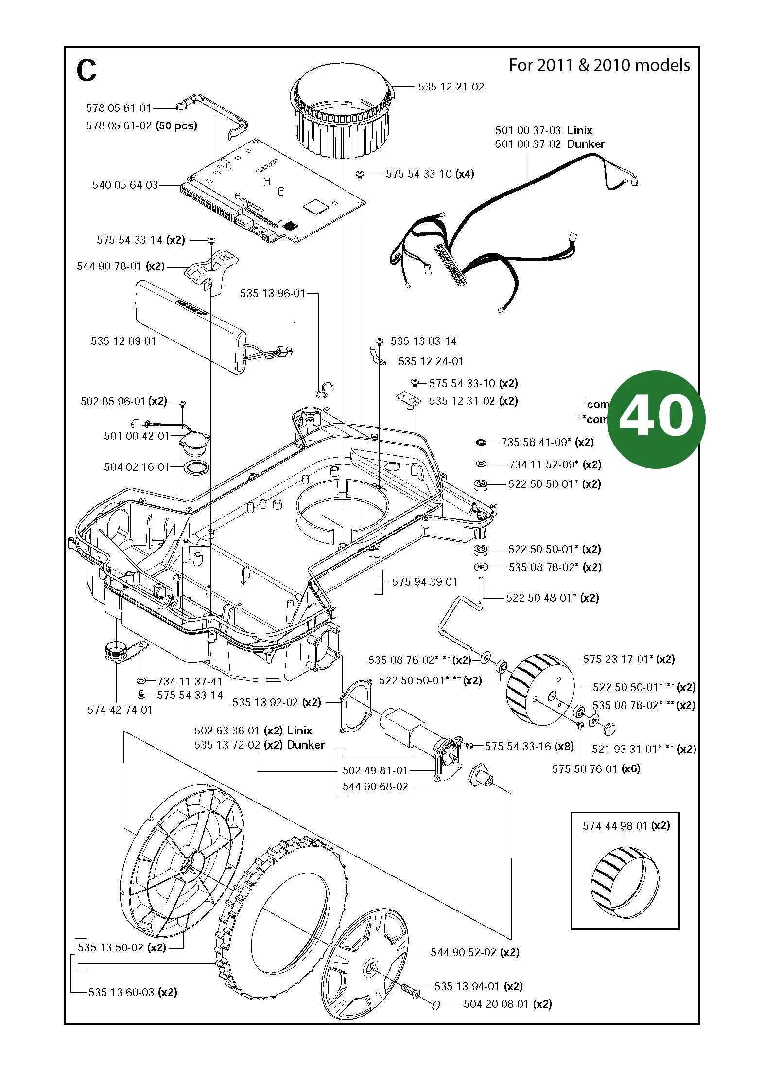Position im Ersatzteilkatalog
