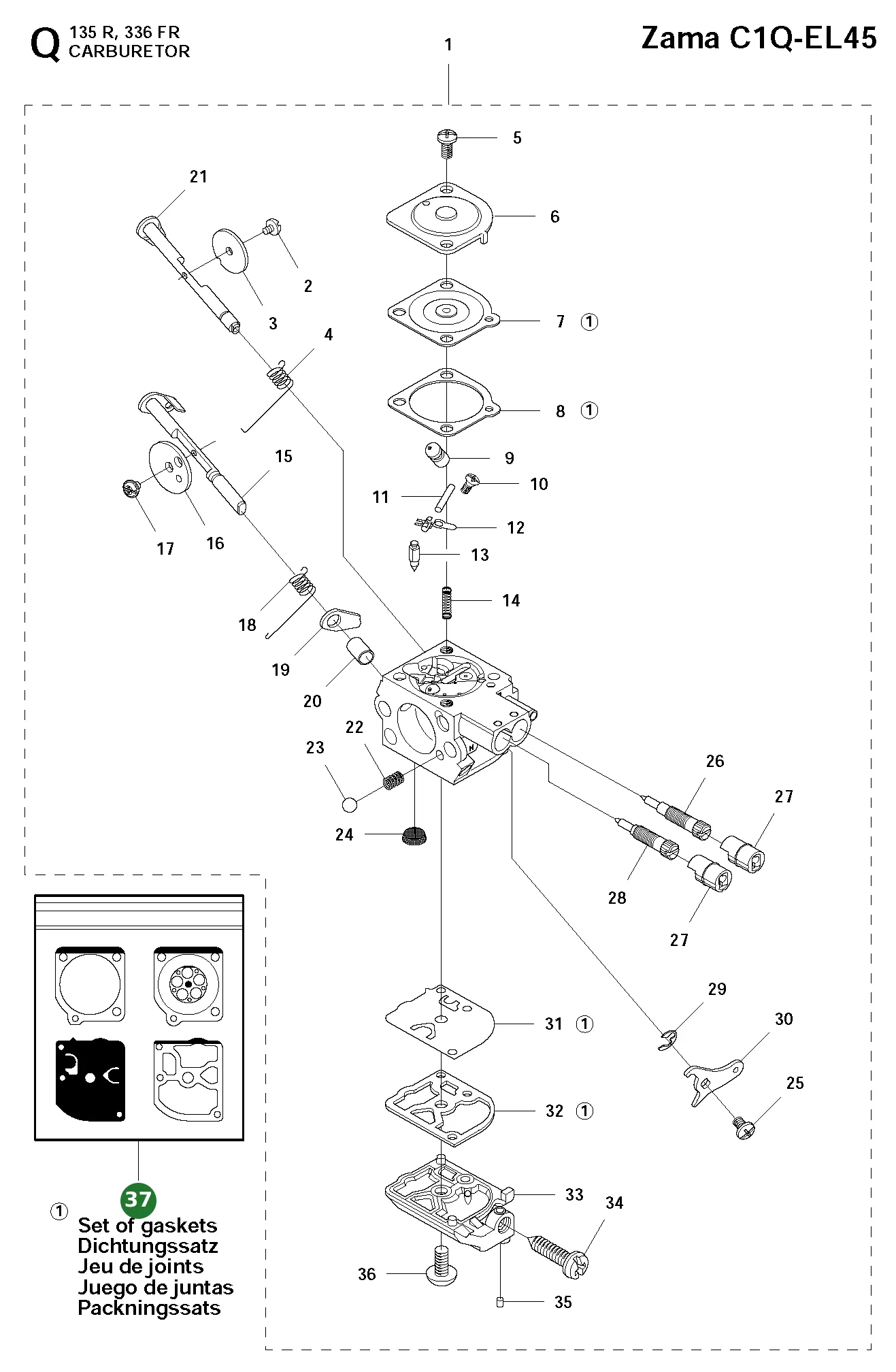 Position im Ersatzteilkatalog