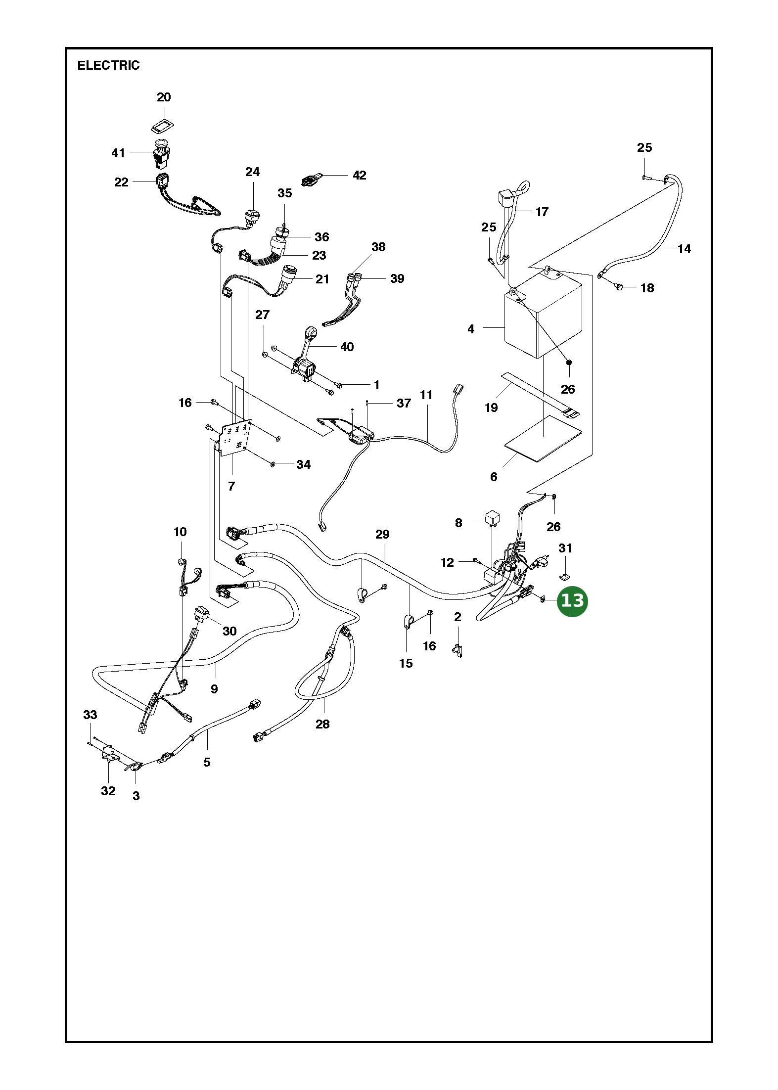 Position im Ersatzteilkatalog