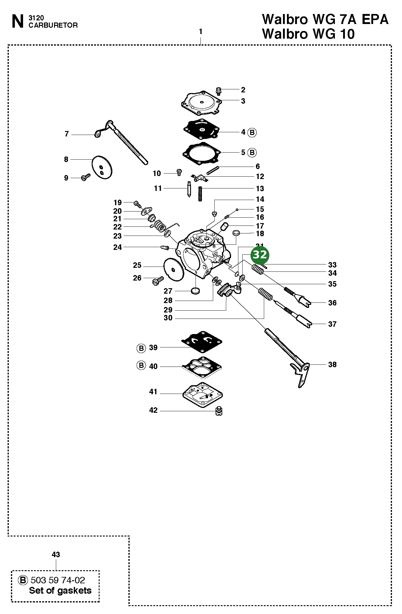 Position im Ersatzteilkatalog