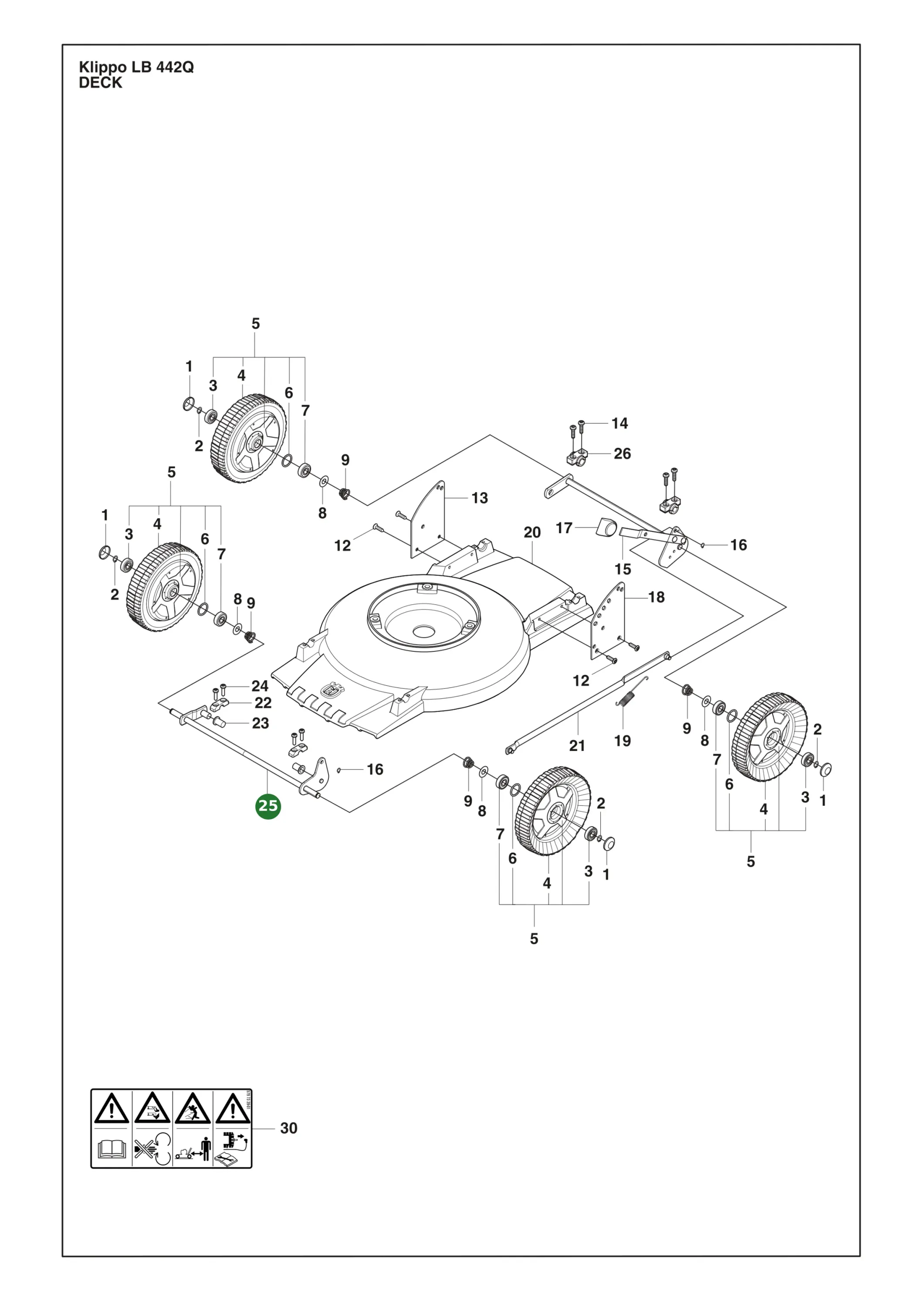 Position im Ersatzteilkatalog