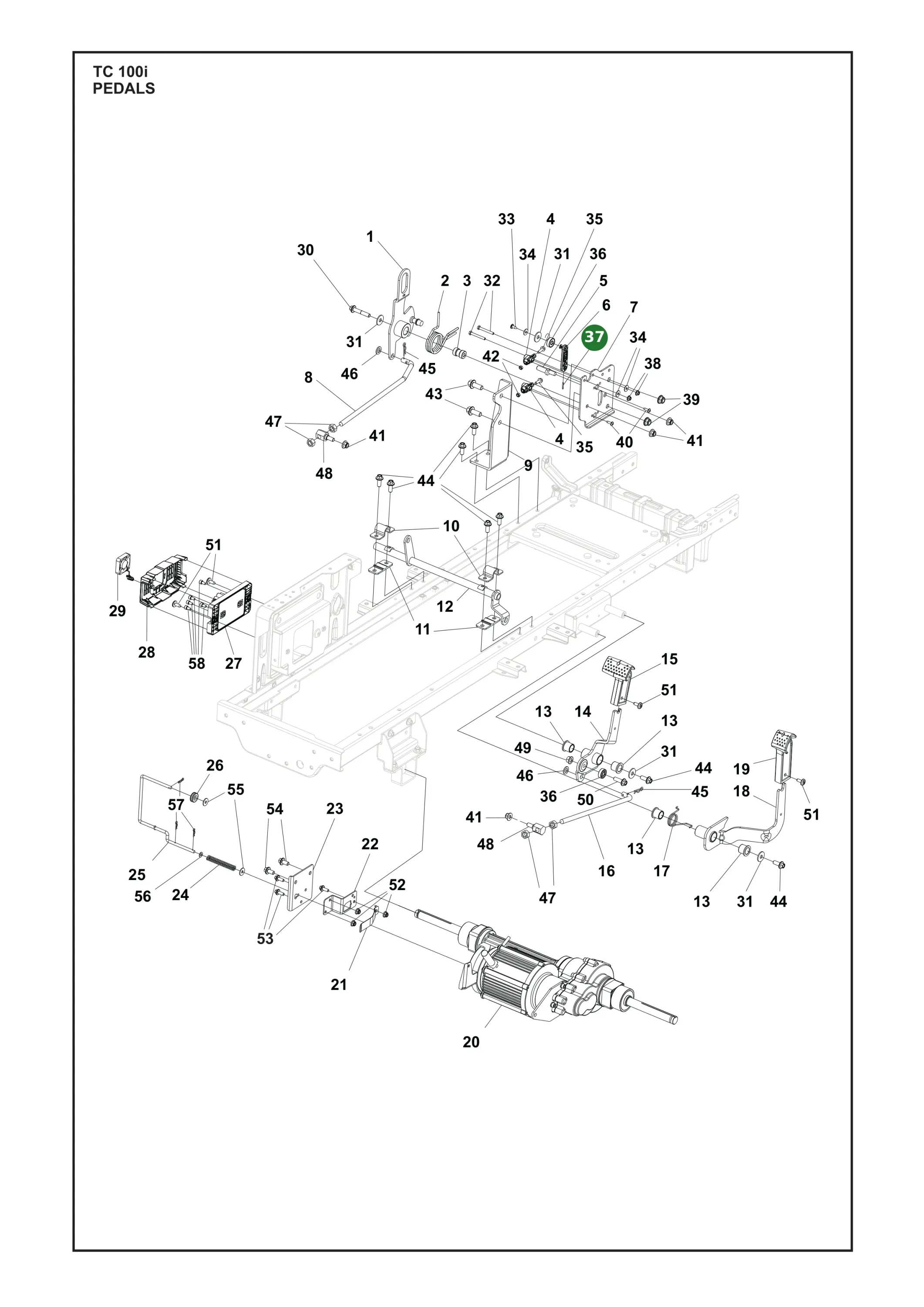 Position im Ersatzteilkatalog