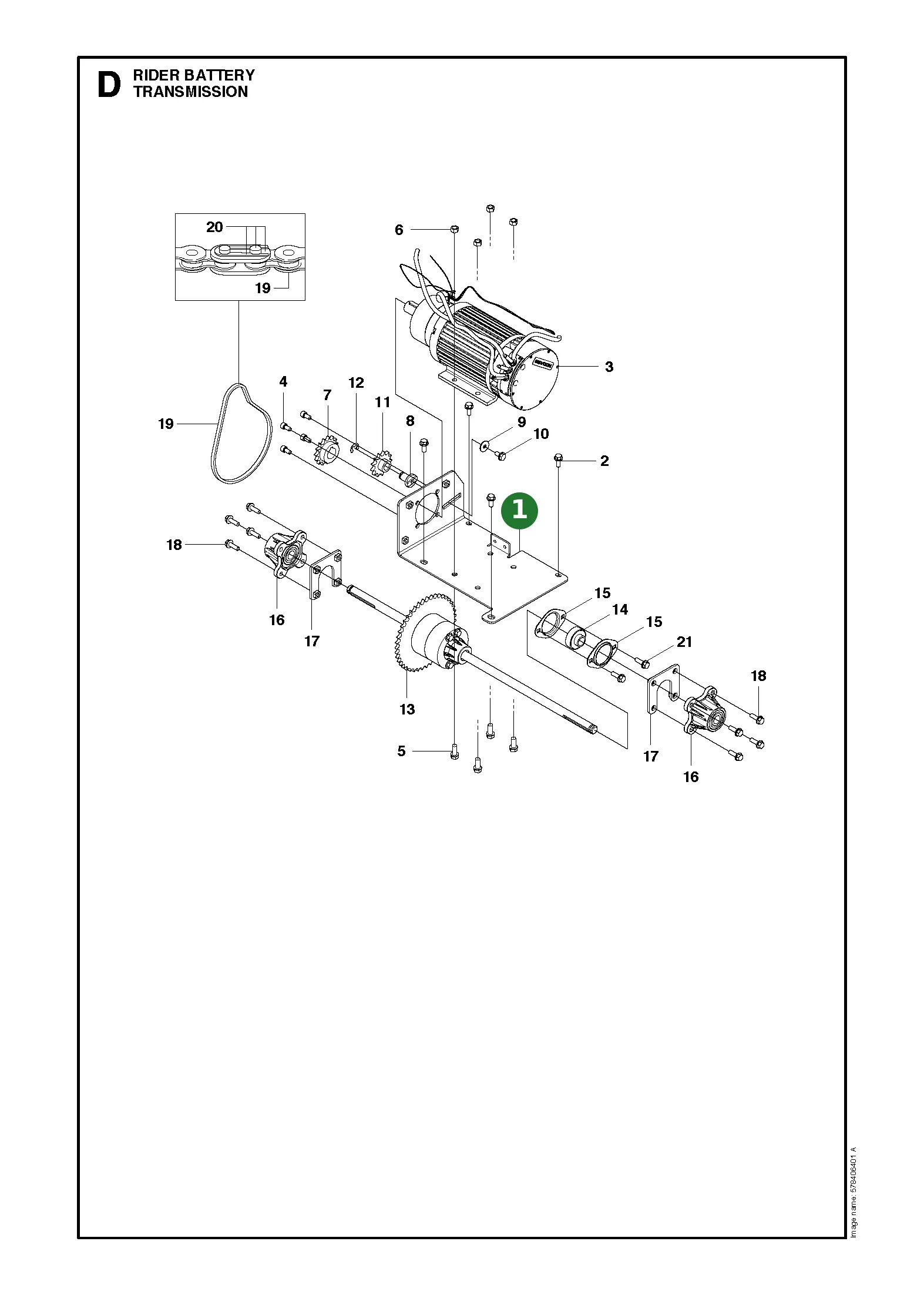 Position im Ersatzteilkatalog